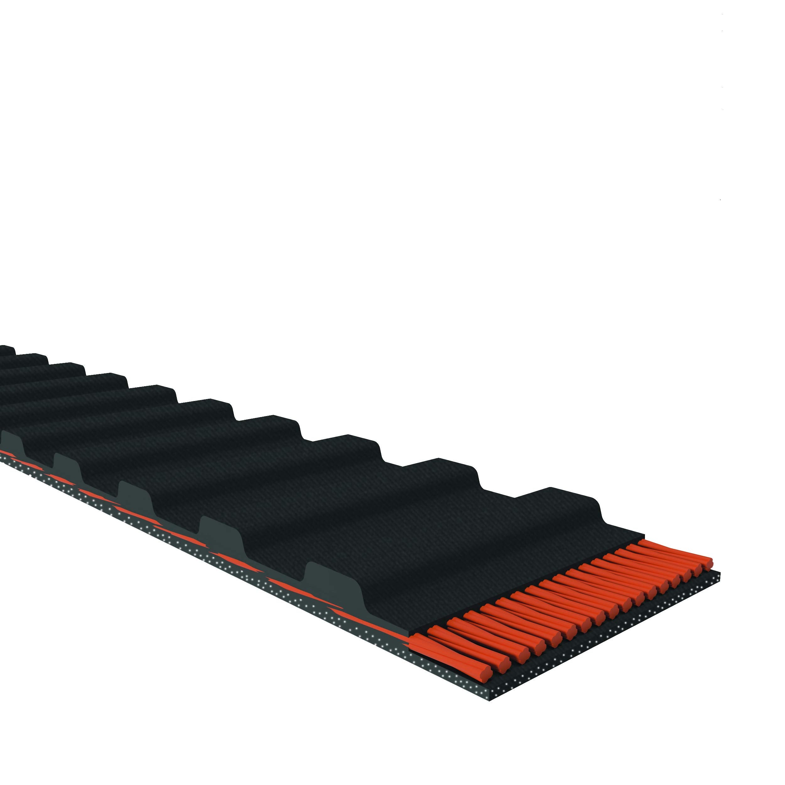 D&D PowerDrive 240XL050 Timing Belt, XL Belt Cross Section, 24" Length, Rubber
