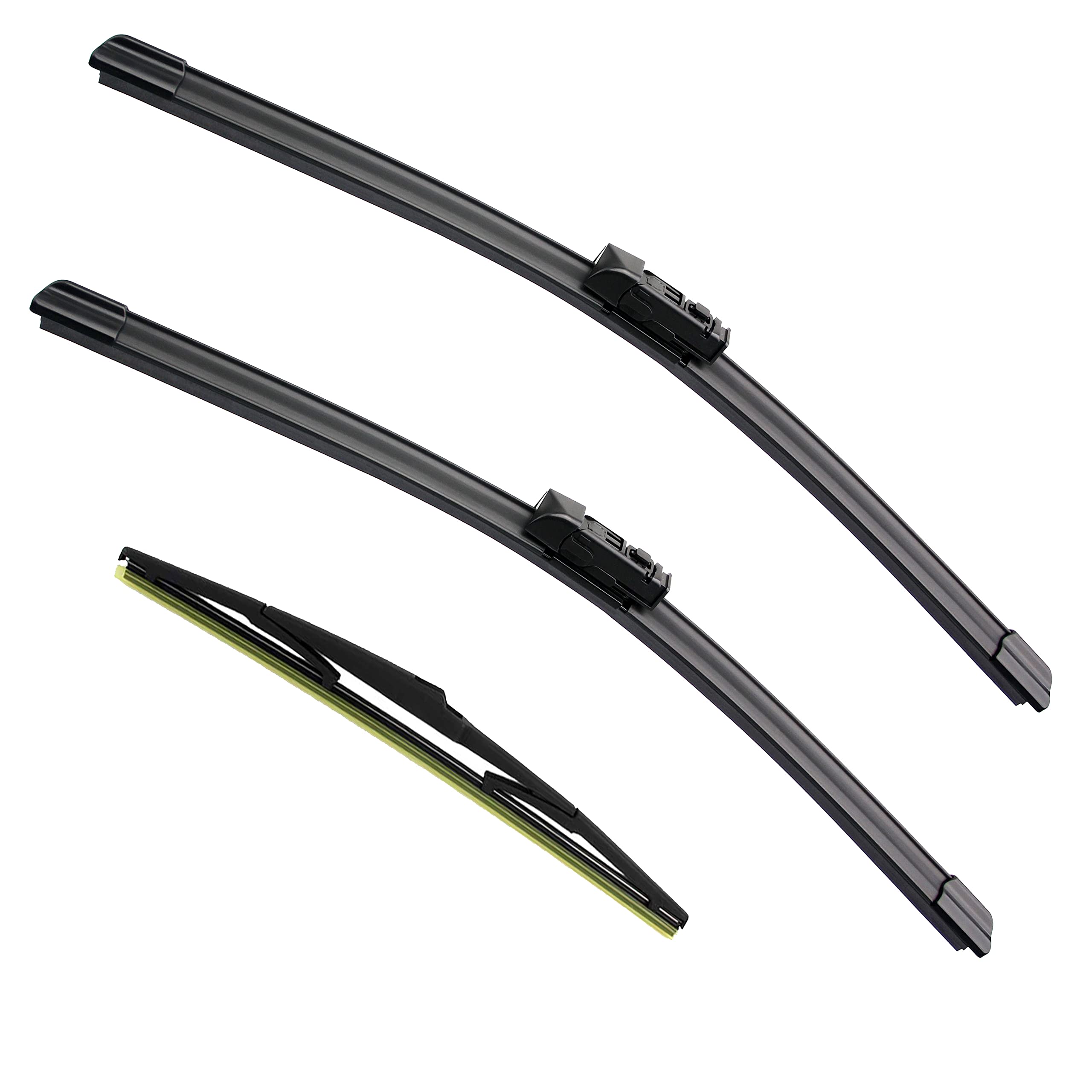 3 Factory Wiper Blade Replacement for Mazda CX-5 CX-9 02/2017-2021 2022 2023 Original Equipment Windshield Window Wiper Blades Set - 24"/18"/14"(Set of 3)