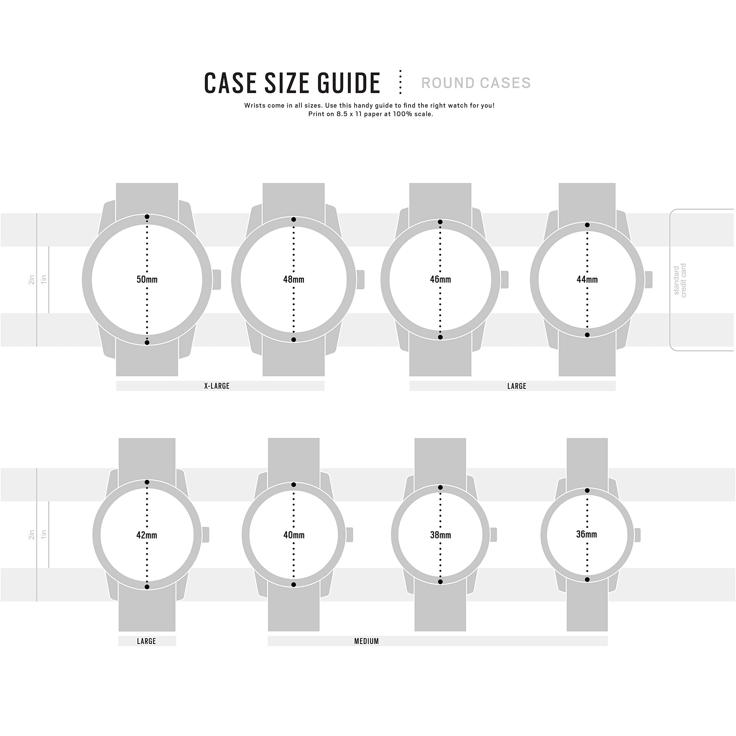 Fossil Men's Minimalist Quartz Stainless Steel and Leather Three-Hand Watch, Color: Silver, Luggage (Model: FS5304)