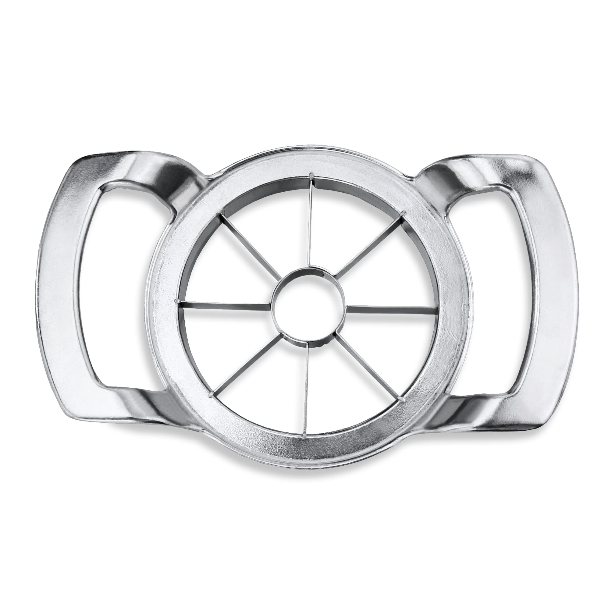 New Star Foodservice Heavy Duty Commercial Apple Corer and Divider, Silver