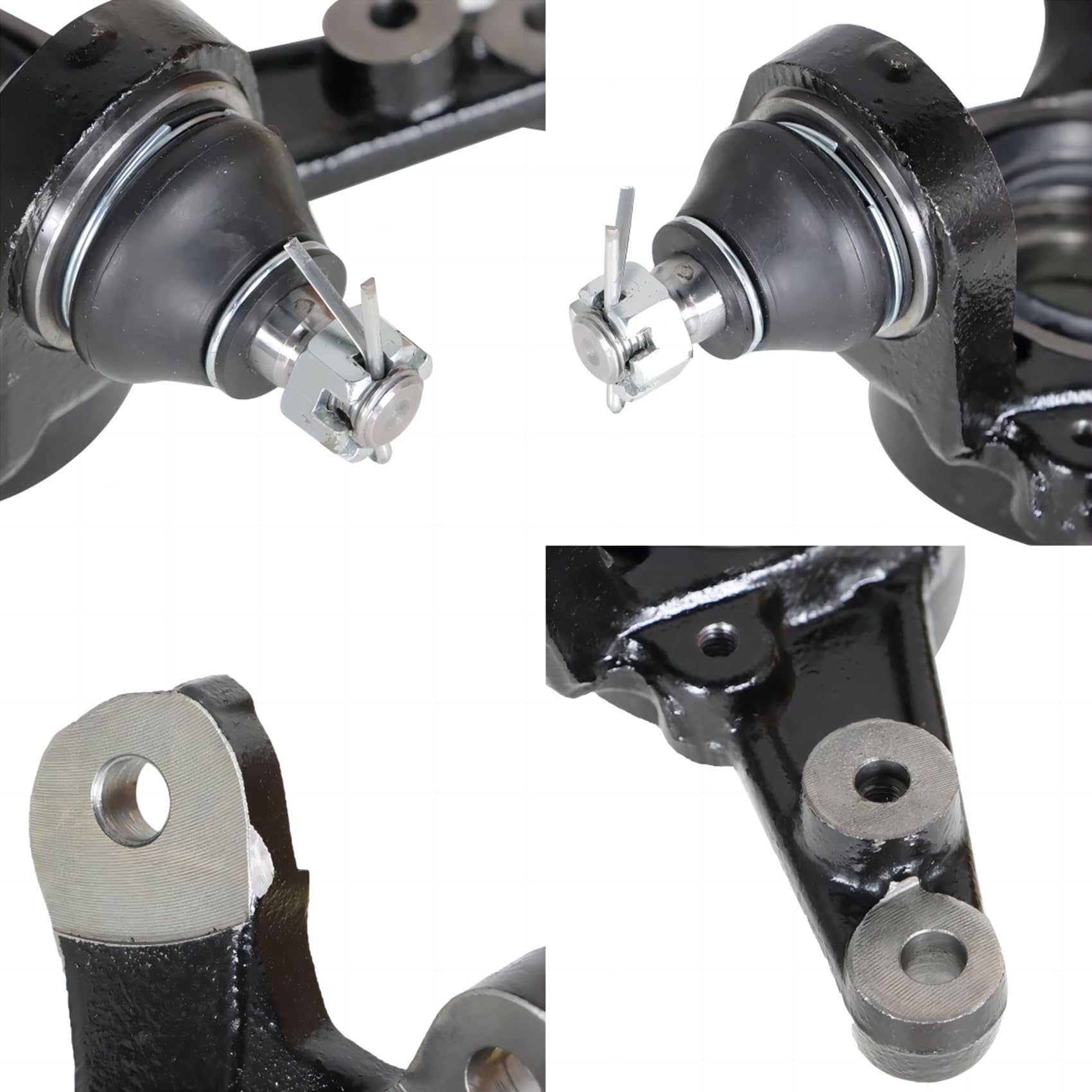 labwork Front Left Right Steering Wheel Knuckle Replacement for Honda Rancher 420 TRX420FM 2007-2013 Replacement for 51200-HP5-600 51250-HP5-600