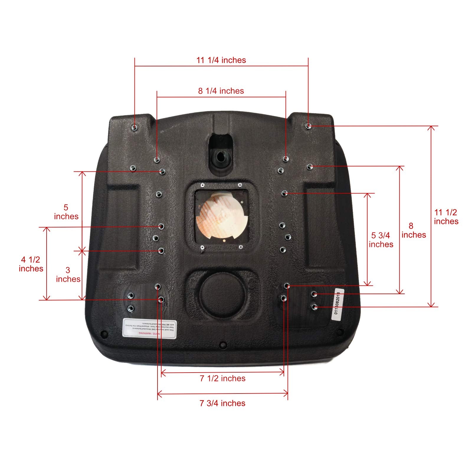 High Back Seat for Toro Timecutter SS Mowers 99-7281, 106-6672, 112-2923, 119-8829