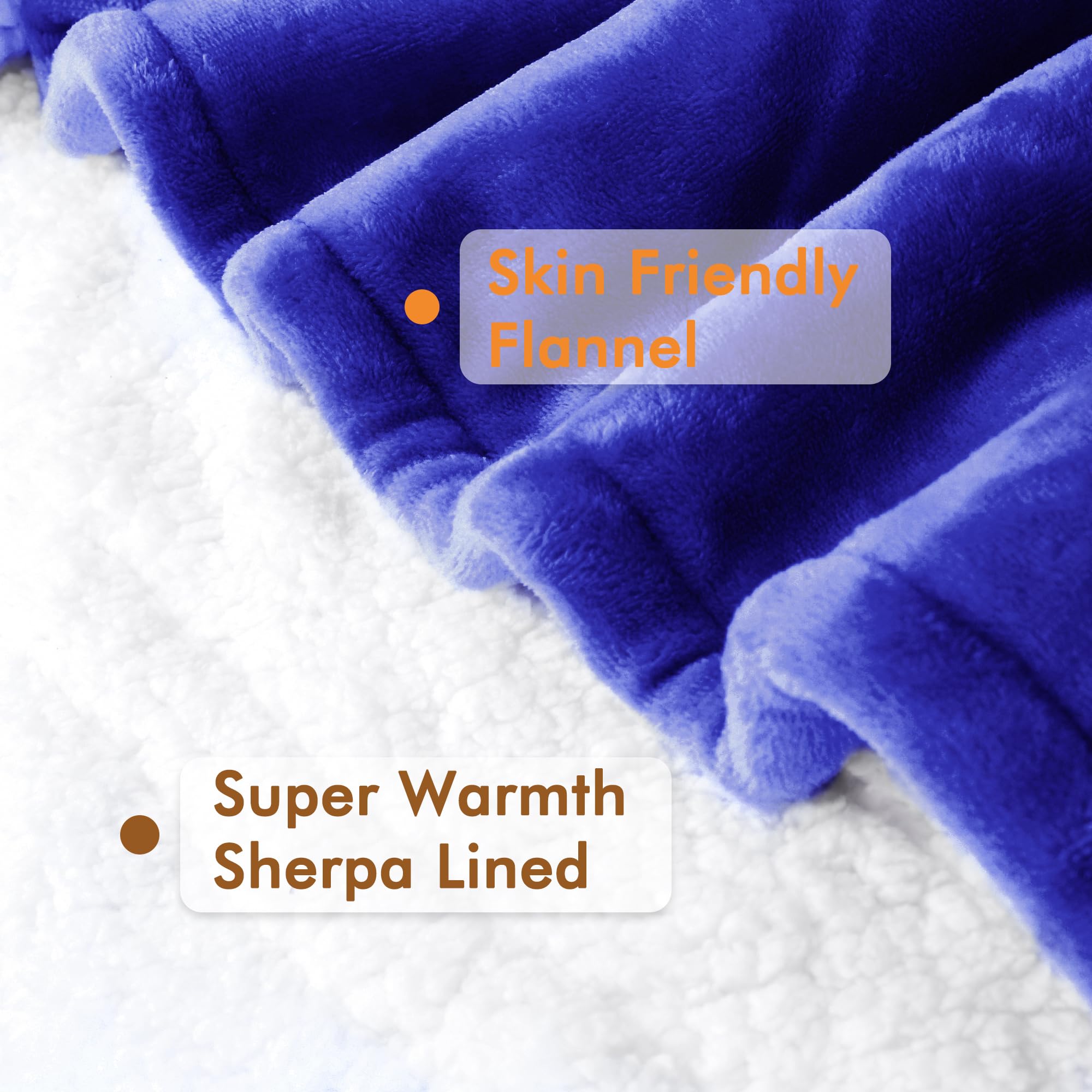 Tirrinia Sherpa Wearable Blanket with Sleeves, Full Body Throw Reading Wrap TV Blankets, Cozy Blanket Robe, Snuggle Gift for Adult Women Men Mom Grandma