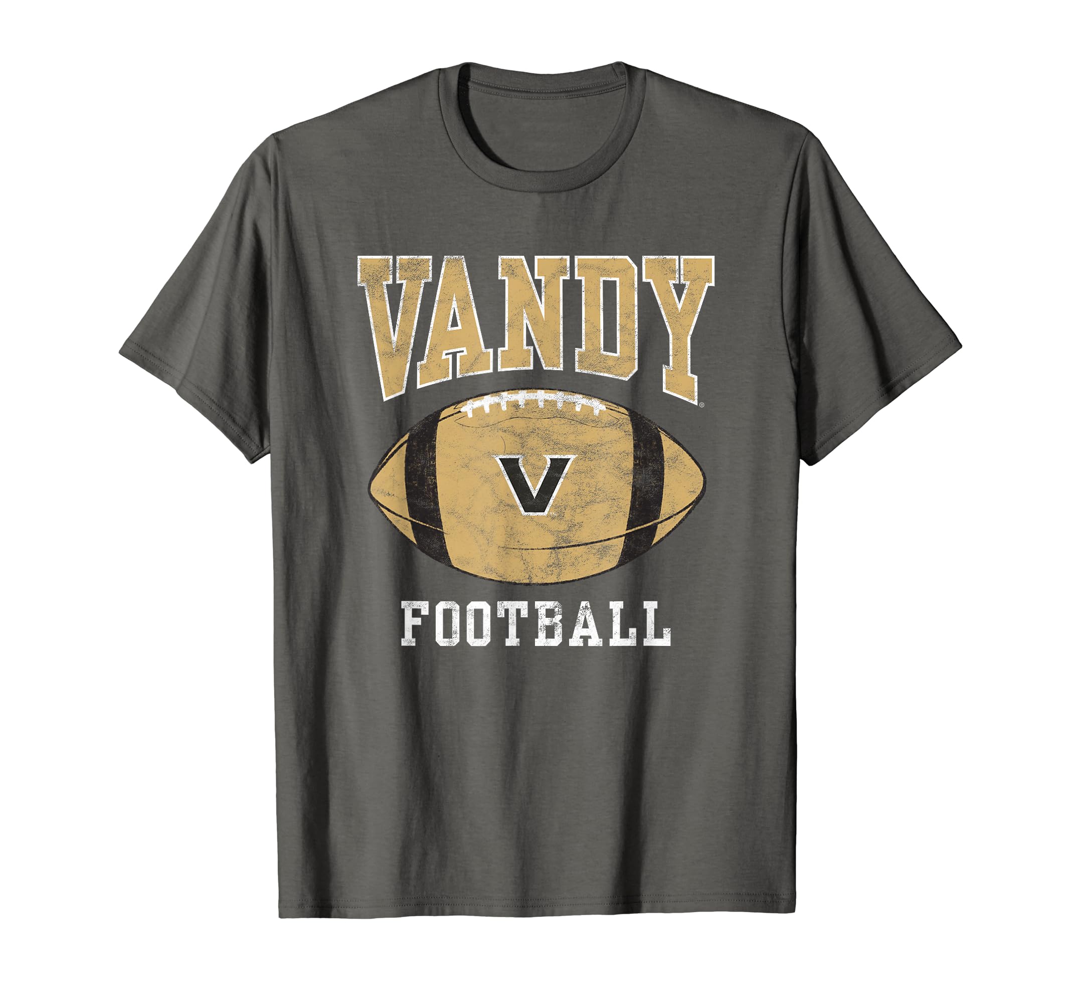 Vanderbilt University Commodores Football Ball T-Shirt