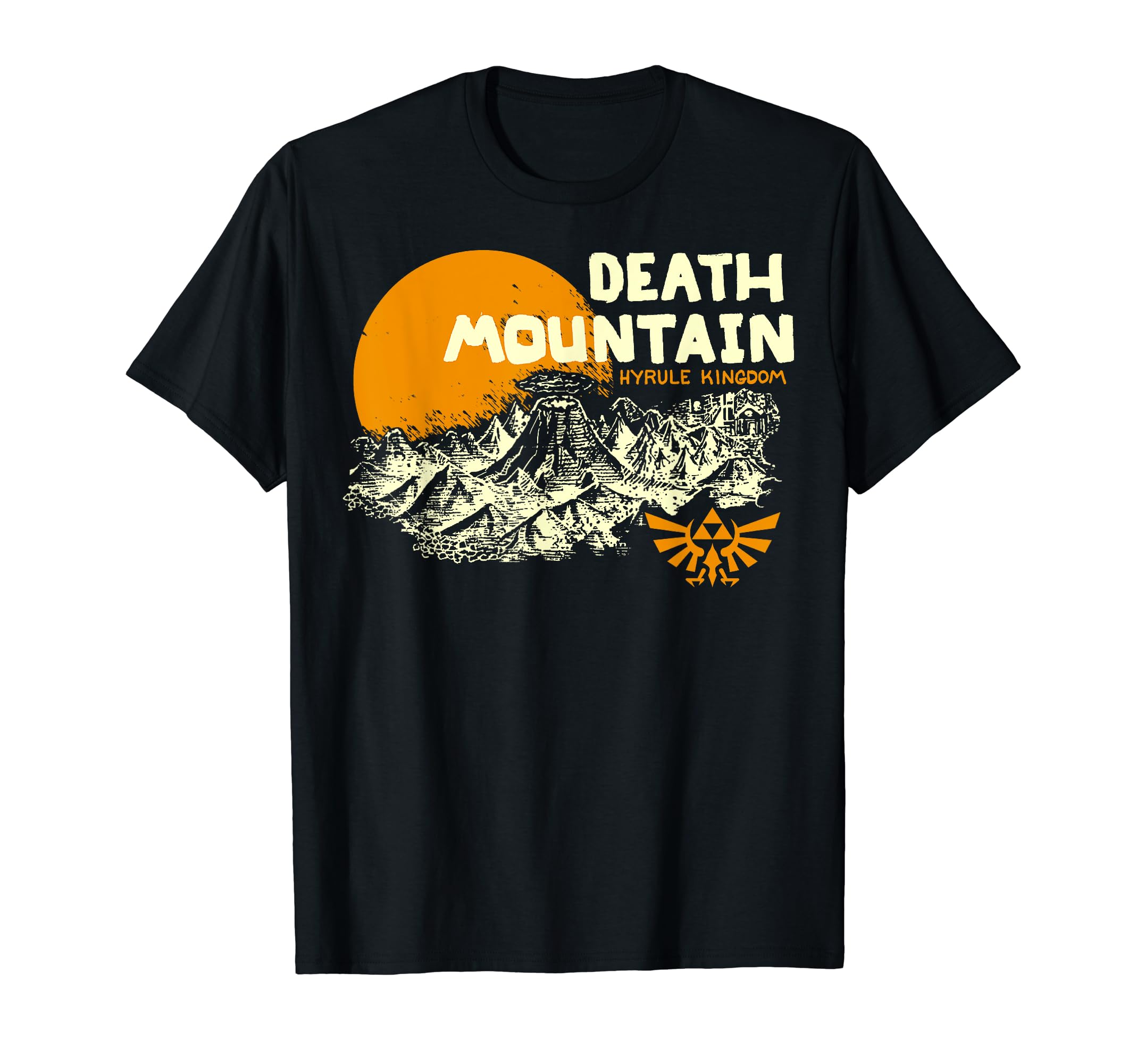 Nintendo Legend Of Zelda Hyrule Death Mountain Scenery T-Shirt