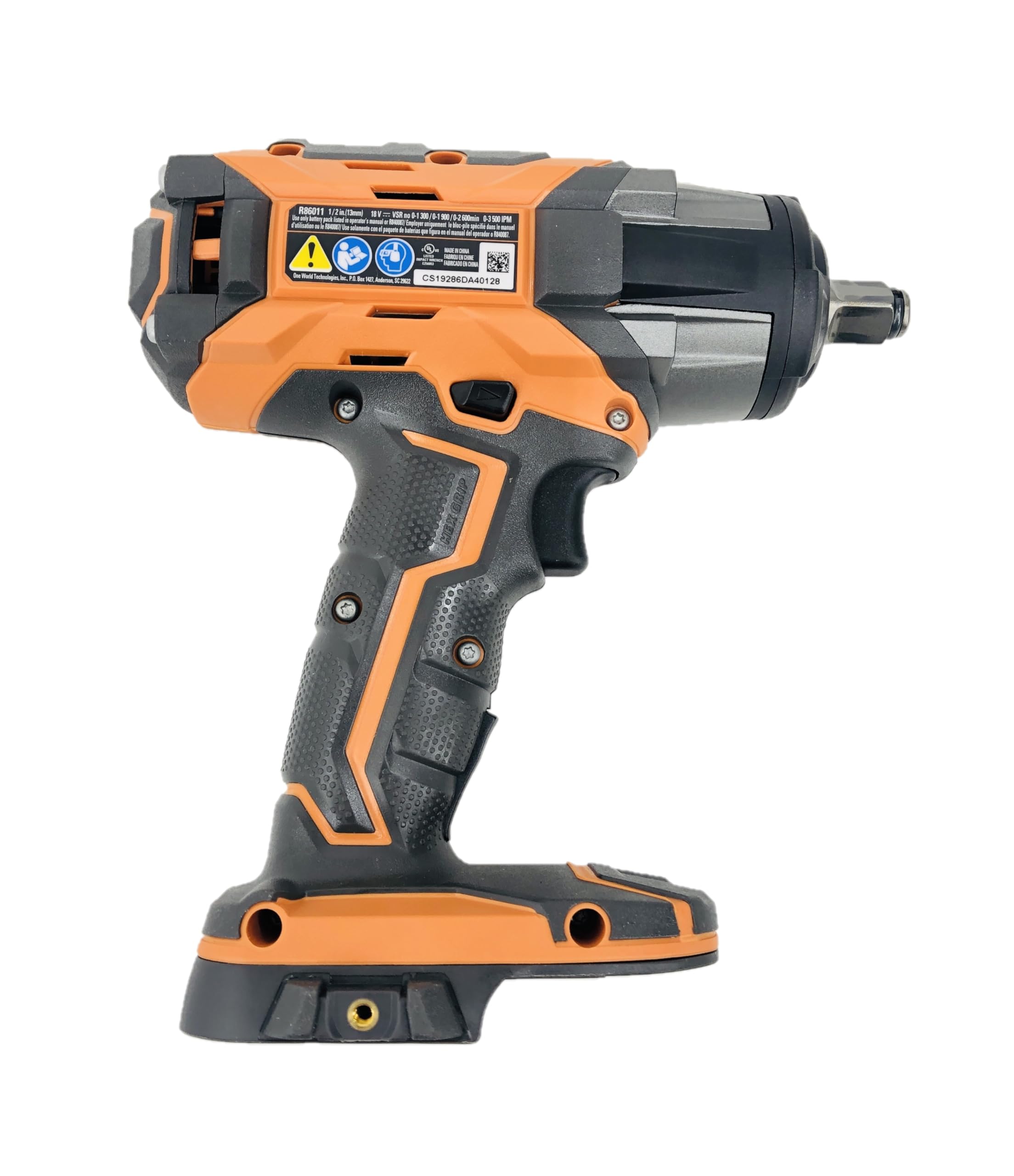 18-Volt OCTANE™ Cordless Brushless 1/2 in. Impact Wrench (Tool Only) with Belt Clip