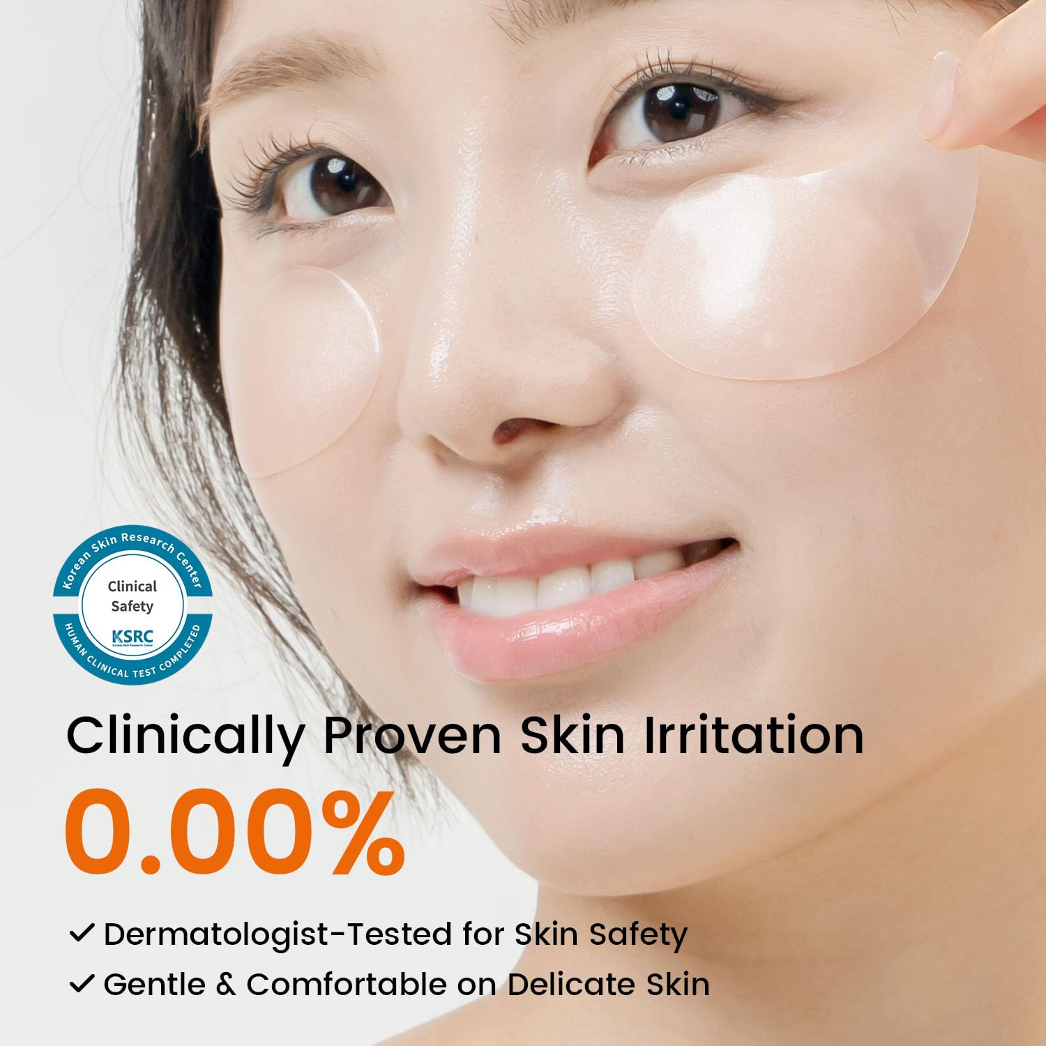 SEONGLOW Caffeine Under Eye Patches: 30 Pairs Korean Hydrogel Eye Masks for Dark Circles Puffiness Relief with Niacinamide Hyaluronic Acid - Undereye Brightening Hydrating Anti-Wrinkle Treatment