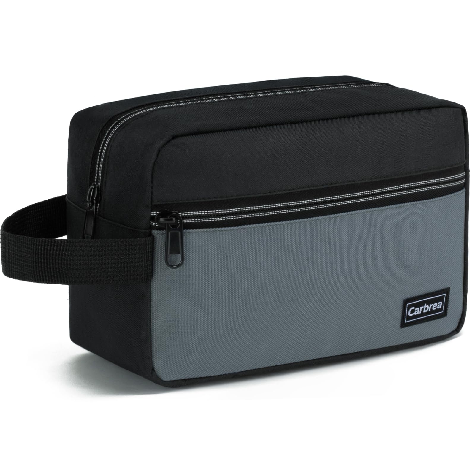 Carbrea Travel Toiletry Bag - Small Toiletry Bag for Men Skincare Bag Doop Kit for Toiletries Accessories Gifts - Black