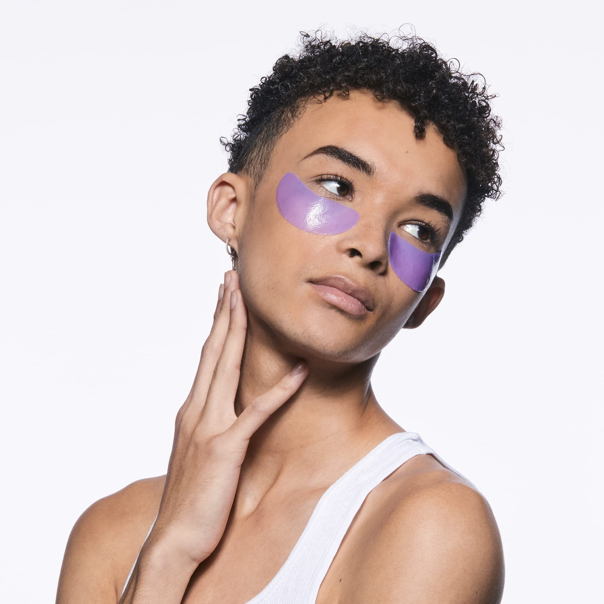 Pacifica Undereye Mask Vegan Ceramide Hydrating Jelly Eye Patches - Under Eye & Smile Line Masks for Fine Lines & Puffiness, Barrier Repair for Sensitive Skin, Fragrance-Free Vegan Clean Beauty