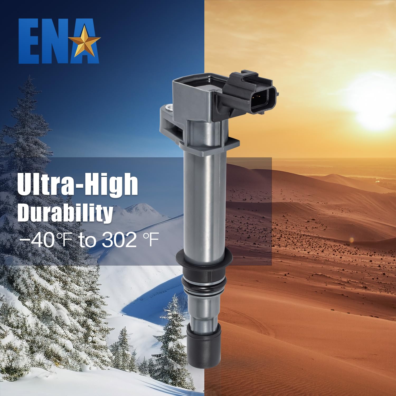 ENA Set of 8 Ignition Coil Packs for UF270 Compatible with Dodge Ram 1500 4.7 Jeep Mitsubishi Dakota Durango Commander Grand Cherokee Raider 4.7L V8