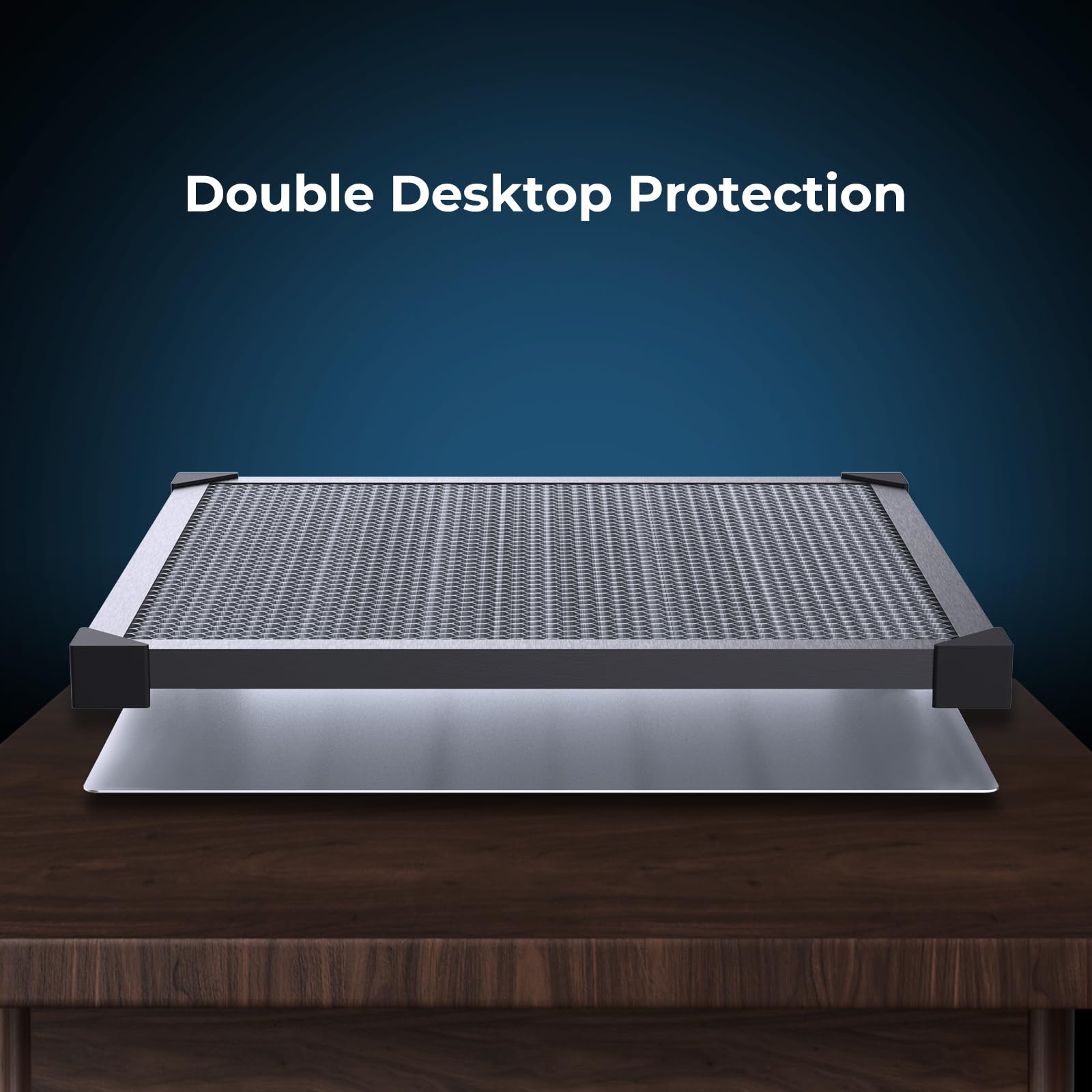 Creality Honeycomb Working Table 500 * 500mm, Laser Honeycomb Bed for Laser Engraver, Aluminum Honeycomb Cutting Table for Fast Heat Dissipation and Desktop Protection (19.68” x19.68”)