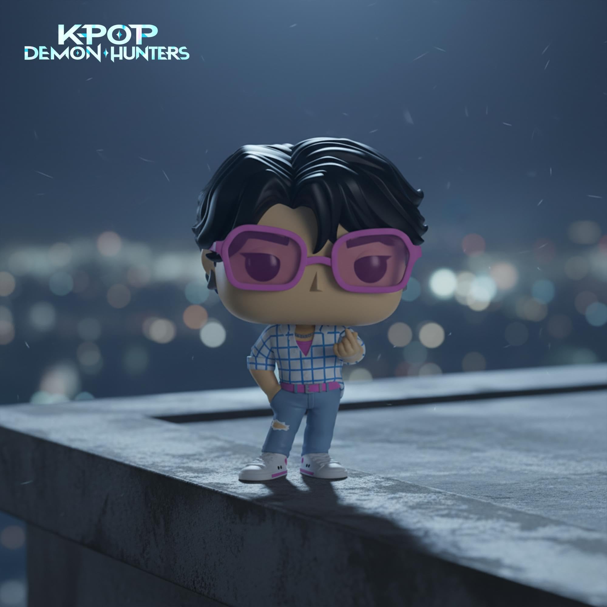 Funko Pop! Animation: Kpop Demon Hunters - Jinu - 1/6 Odds for Rare Chase Variant - Collectable Vinyl Figure - Gift Idea - Official Merchandise - Toys for Kids & Adults - Model Figure for Collectors