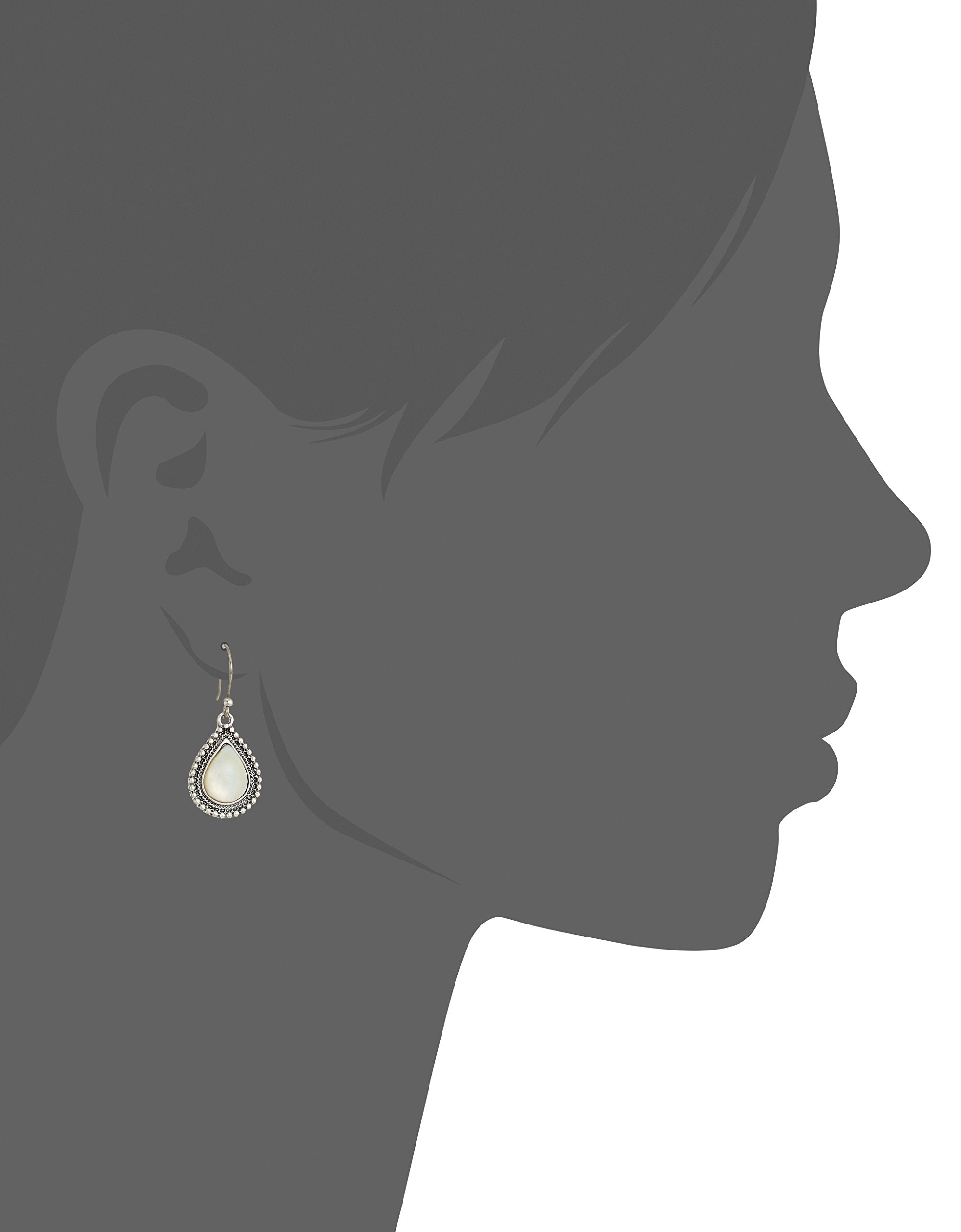 Lucky Brand Mother Of Pearl Drop Earrings