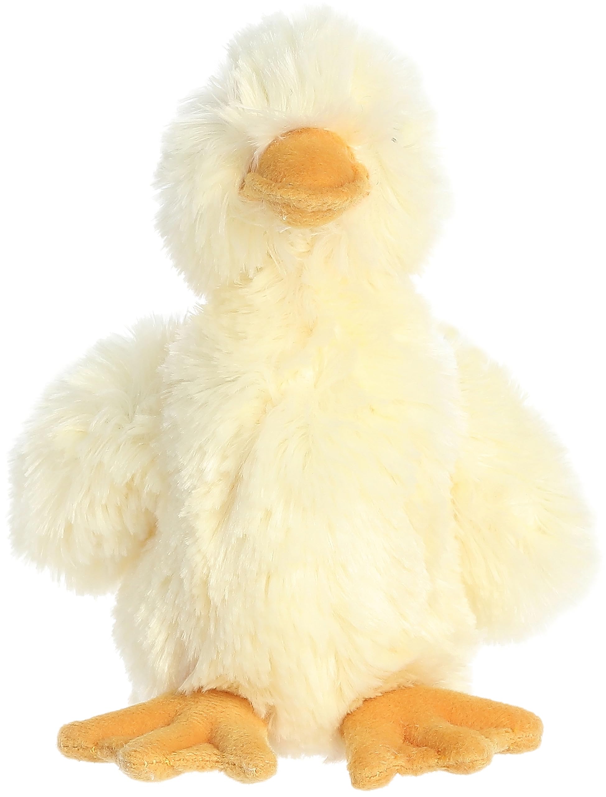 Aurora® Adorable Mini Flopsie™ Duckling Stuffed Animal - Playful Ease - Timeless Companions - Yellow 8 Inches