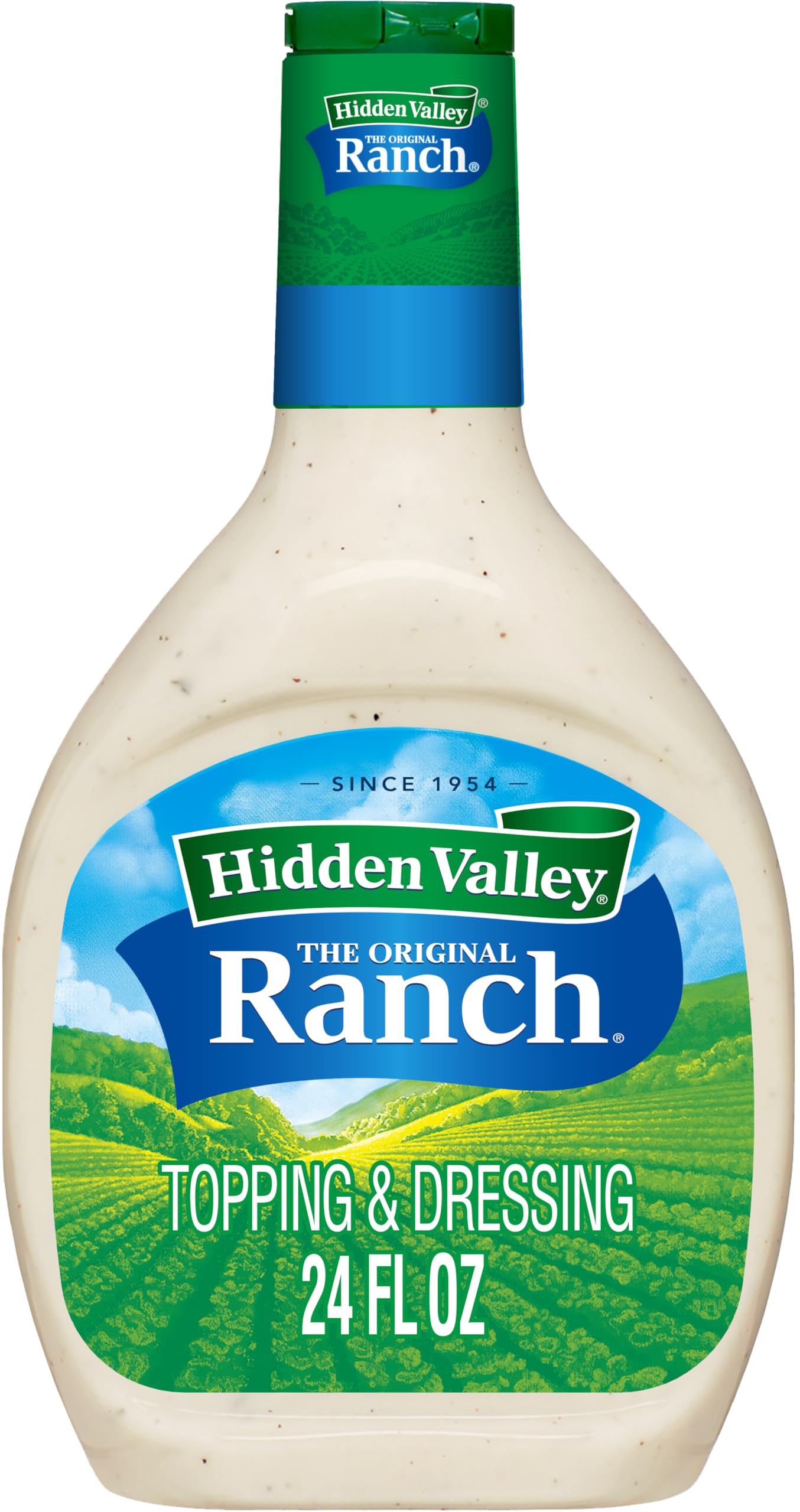 Hidden Valley Original Ranch Salad Dressing and Topping, 24 Ounce Bottle (Package May Vary)