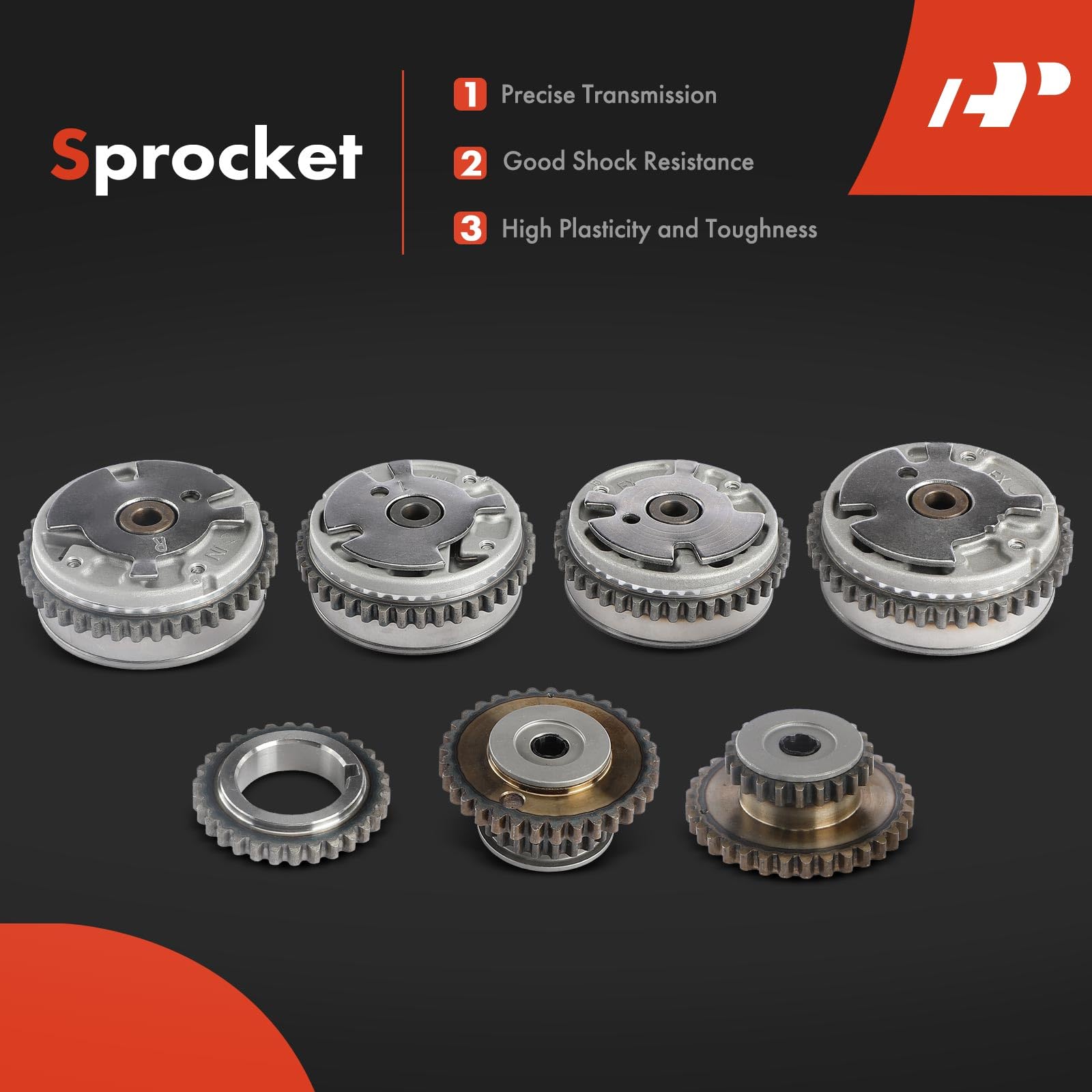 A-Premium Engine Timing Chain Kit W/VVT Sprocket [fits DOHC, V6 3.0L 3.2L 3.6L] Compatible with Chevy & GMC & Pontiac & Saab & Saturn & Suzuki & Buick & Cadillac, fits Equinox, Canyon, G6, XTS & More