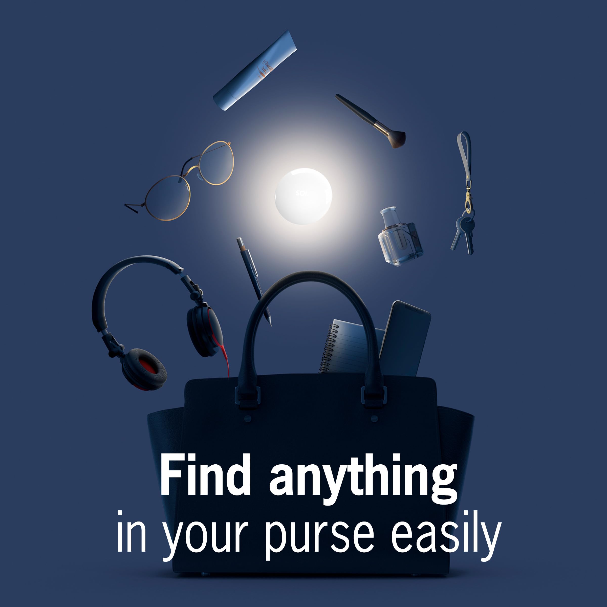 Brainstream SOI The Original Purse Light with Automatic Motion Sensor, White