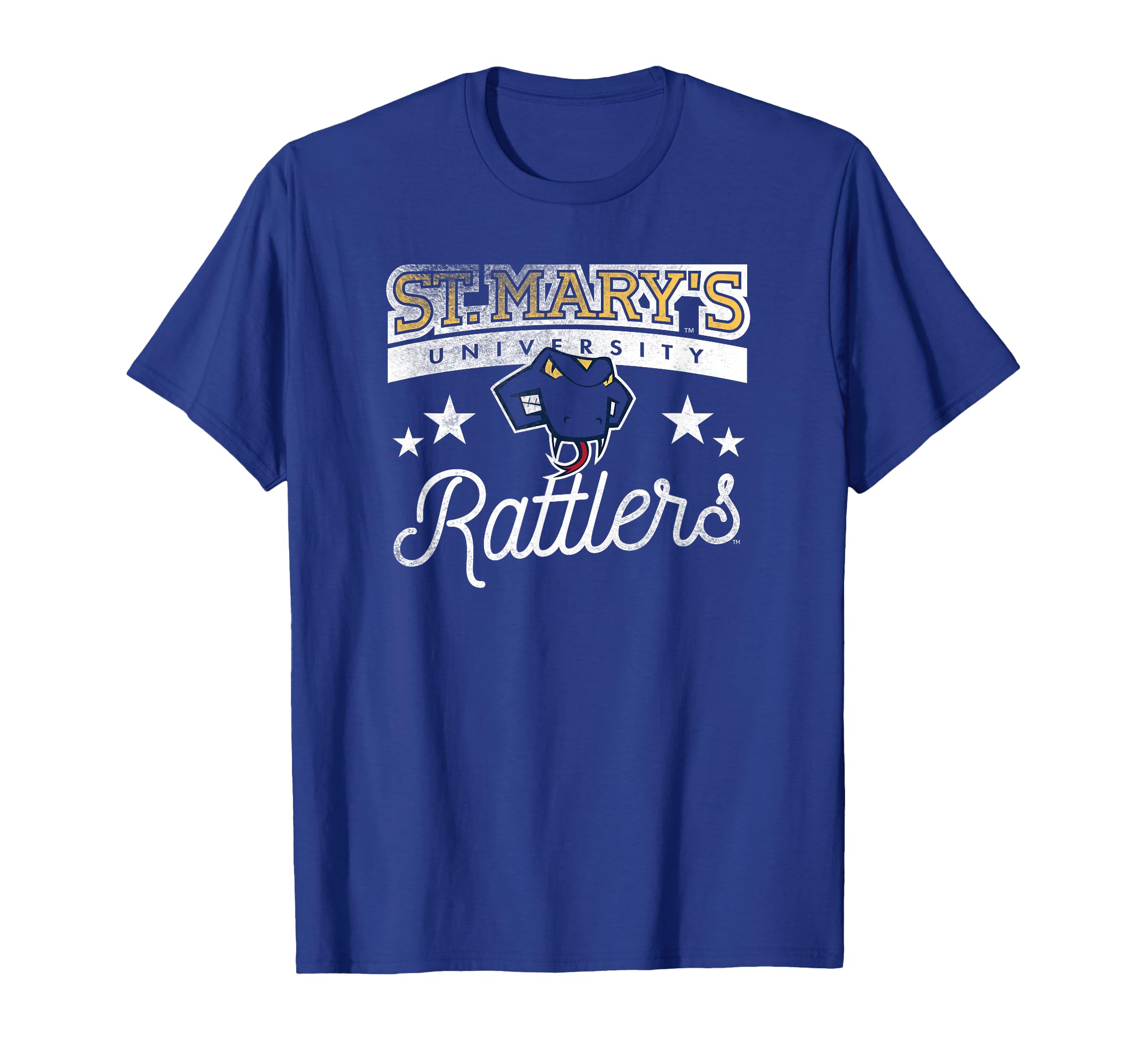 St. Mary's University StMU Rattlers Logo T-Shirt