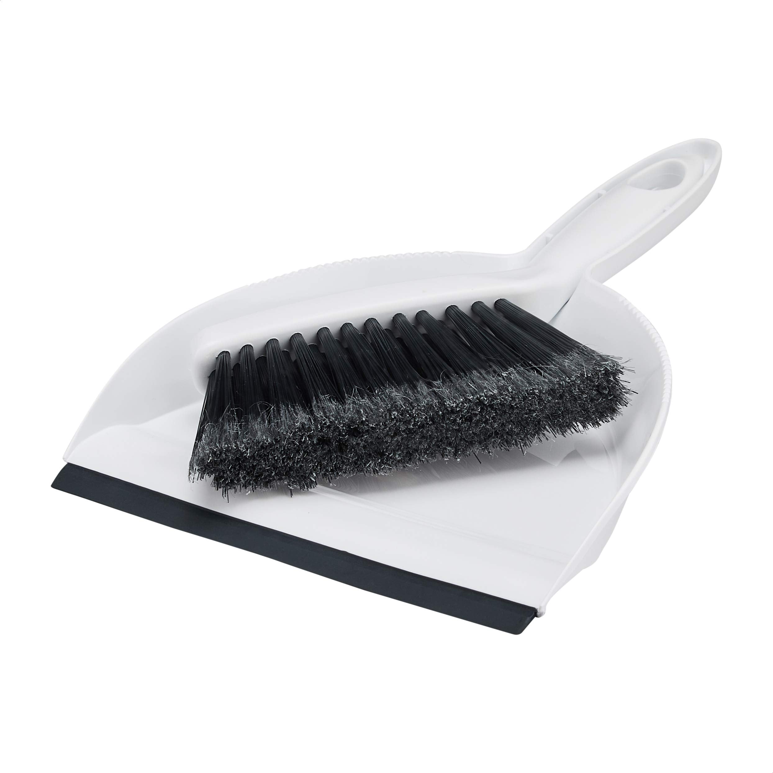 Amazon Basics Mini Brush and Dustpan Set, Pack of 2, Gray (Previously AmazonCommercial brand)