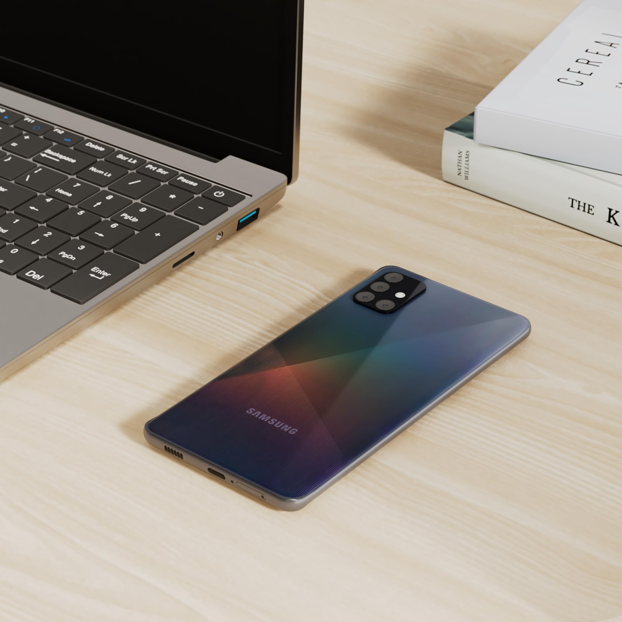 Samsung Galaxy A51 128GB 6.5" 4G LTE Unlocked, Black (Renewed)