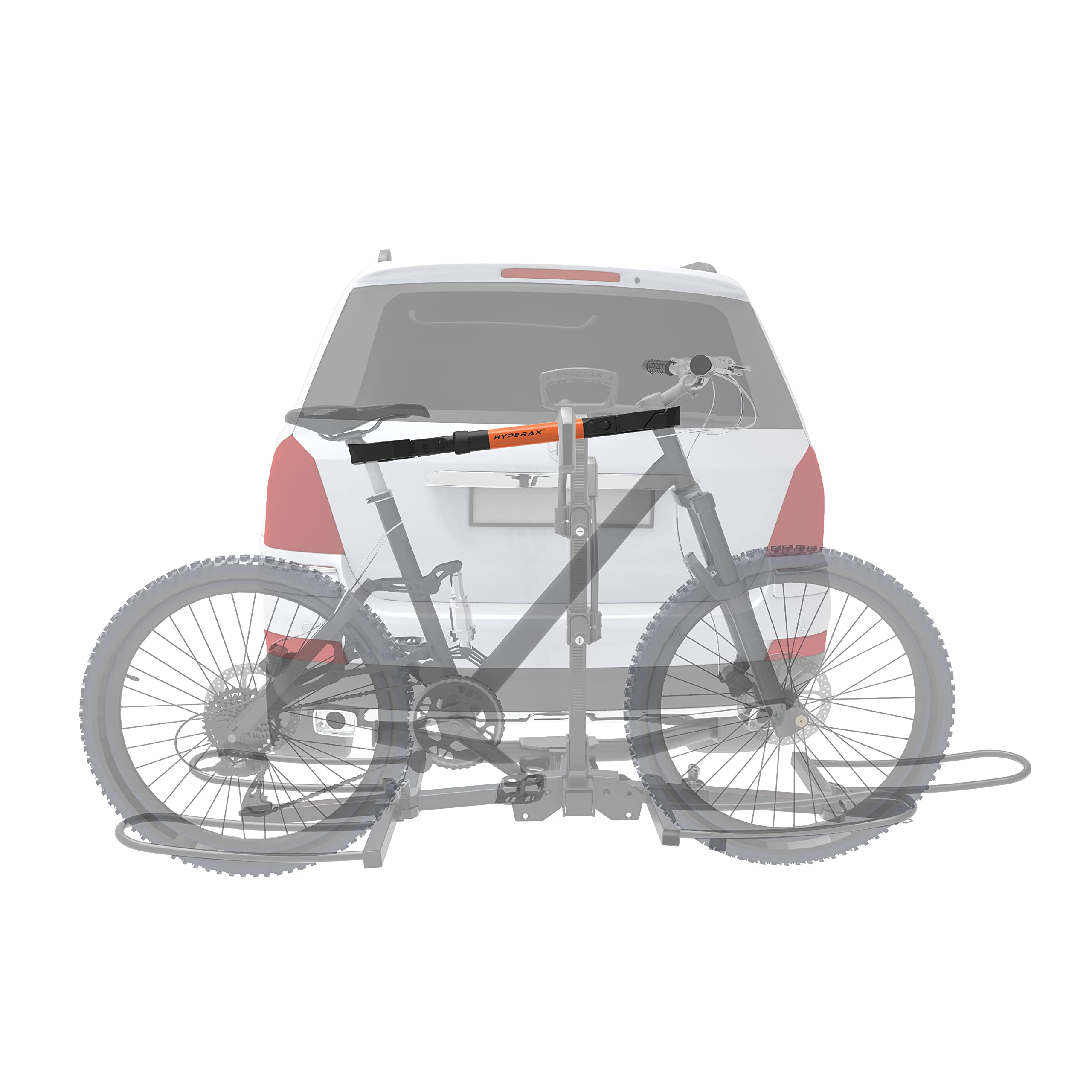 Hyperax Adapter Fits Up to 70lbs for E Bike Hitch Platform Rack, Perfect for LECTRIC, RAD Power, AVENTON, and Other Step Thru or Folding E Bikes.