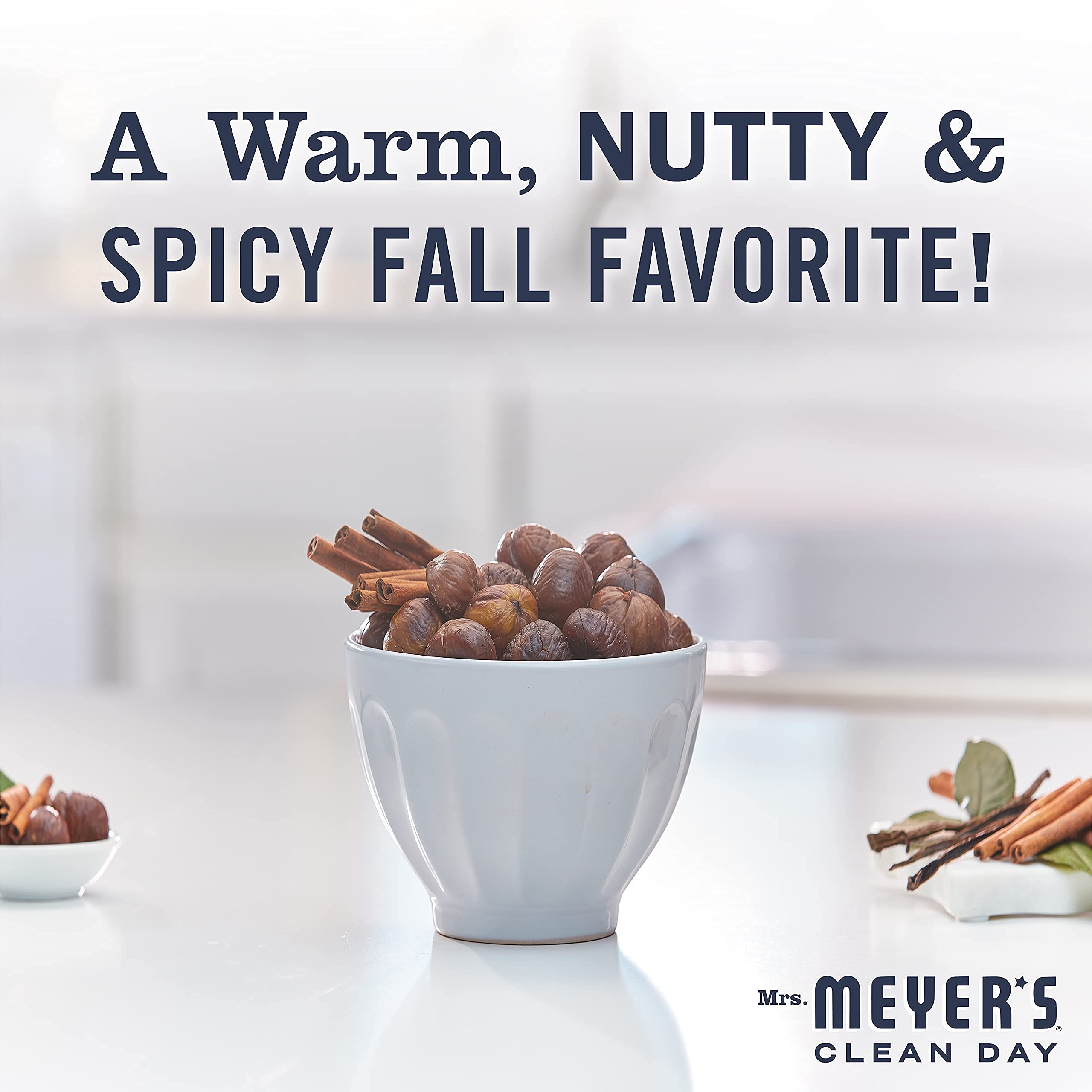 Mrs. Meyer’s Clean Day Multi Surface Everyday Cleaner, Acorn Spice Scent, Limited Edition Scent, Removes Dirt & Freshens Surfaces, 16 FL OZ Spray (Pack of 2)