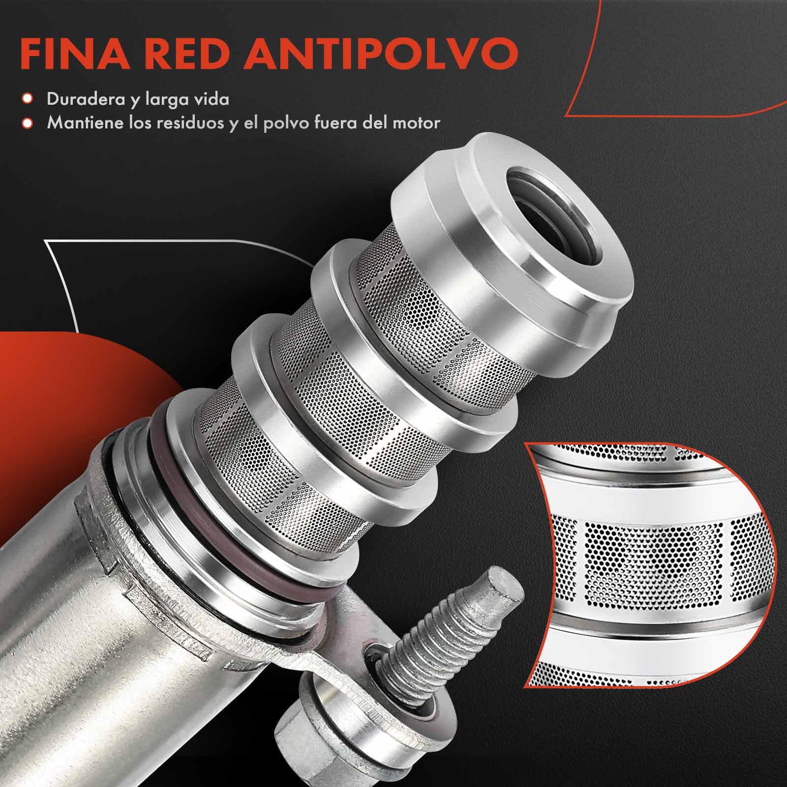 A-Premium VVT Intake & Exhaust Camshaft Position Actuator Solenoid Valve Kit Compatible with Chevy GMC Equinox Malibu Cobalt HHR Terrain Buick Pontiac Saturn 2.0L 2.2L 2.4L Replaces# 12655421 12655420