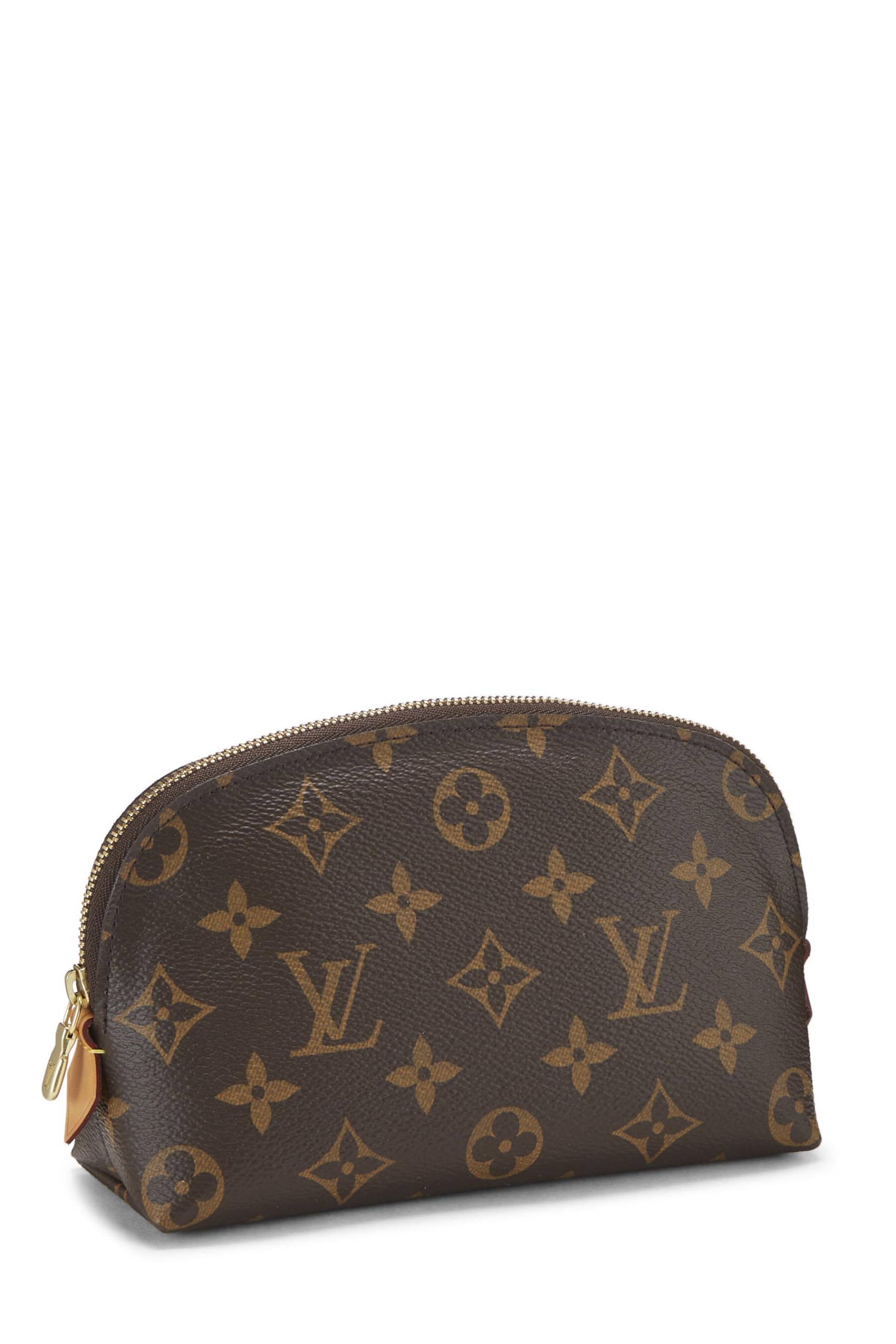 Louis Vuitton, Pre-Loved Monogram Canvas Pochette Cosmetique, Brown