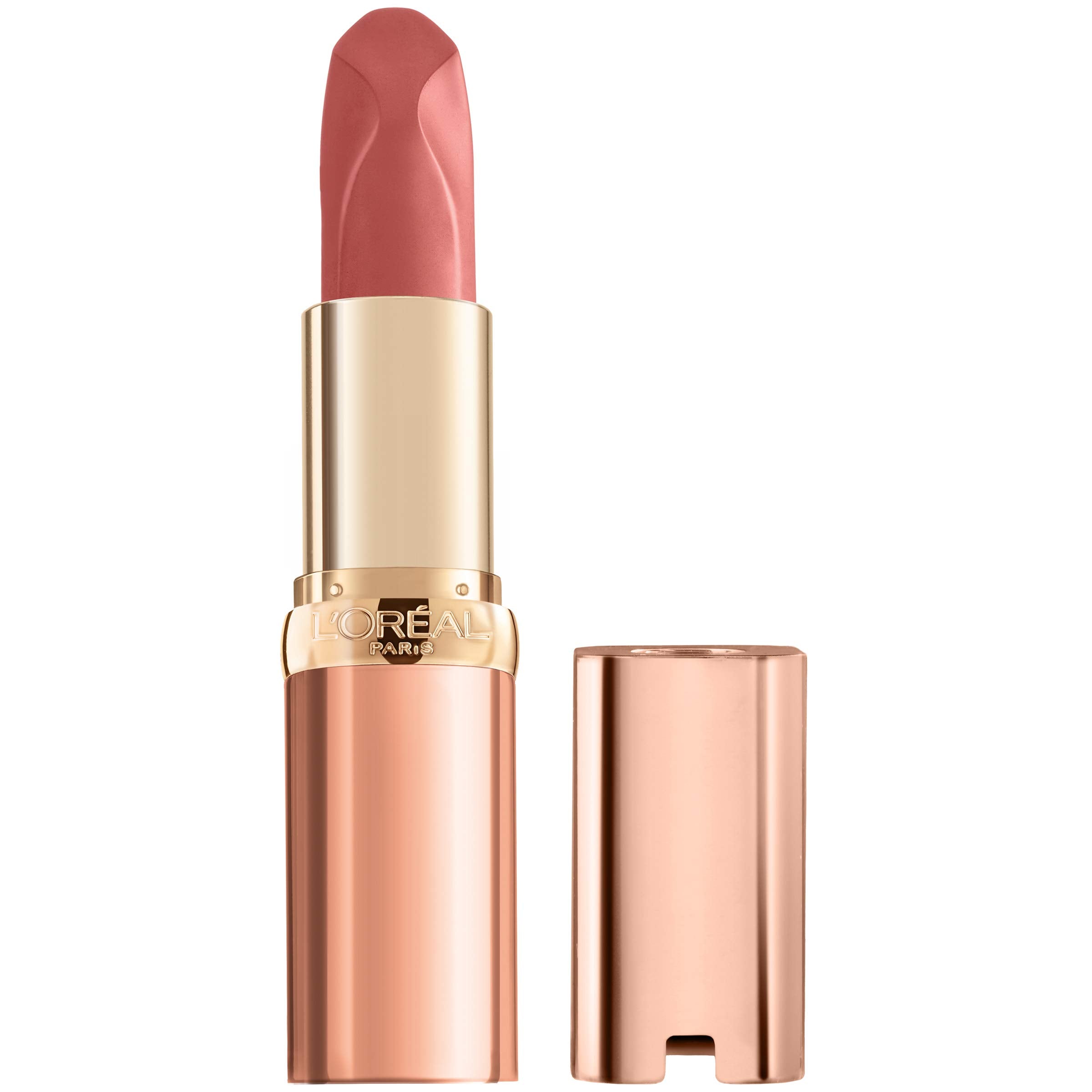 L'Oreal Paris Colour Riche Les Nus Lipstick, Nu Impertinent, 0.13 Oz.