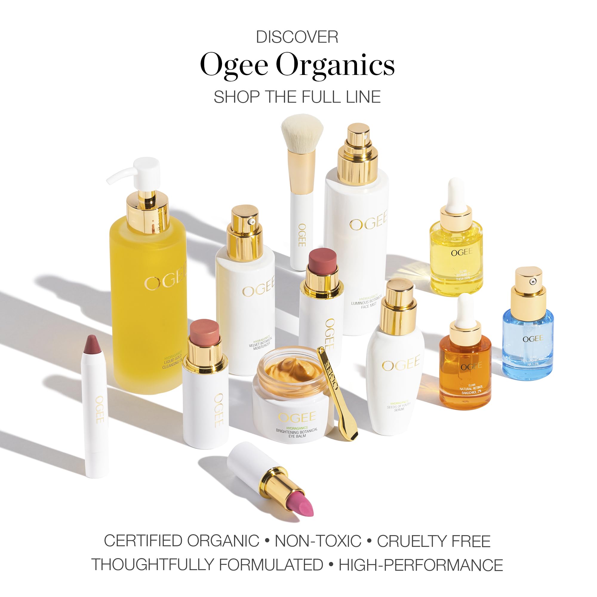 Ogee Sculpted Complexion Foundation Stick (Juniper 3.25W - Medium Light Tan, Olive Undertones) Full Coverage Foundation Makeup - Instantly Balance & Even Complexion - 70% Organic Ingredients