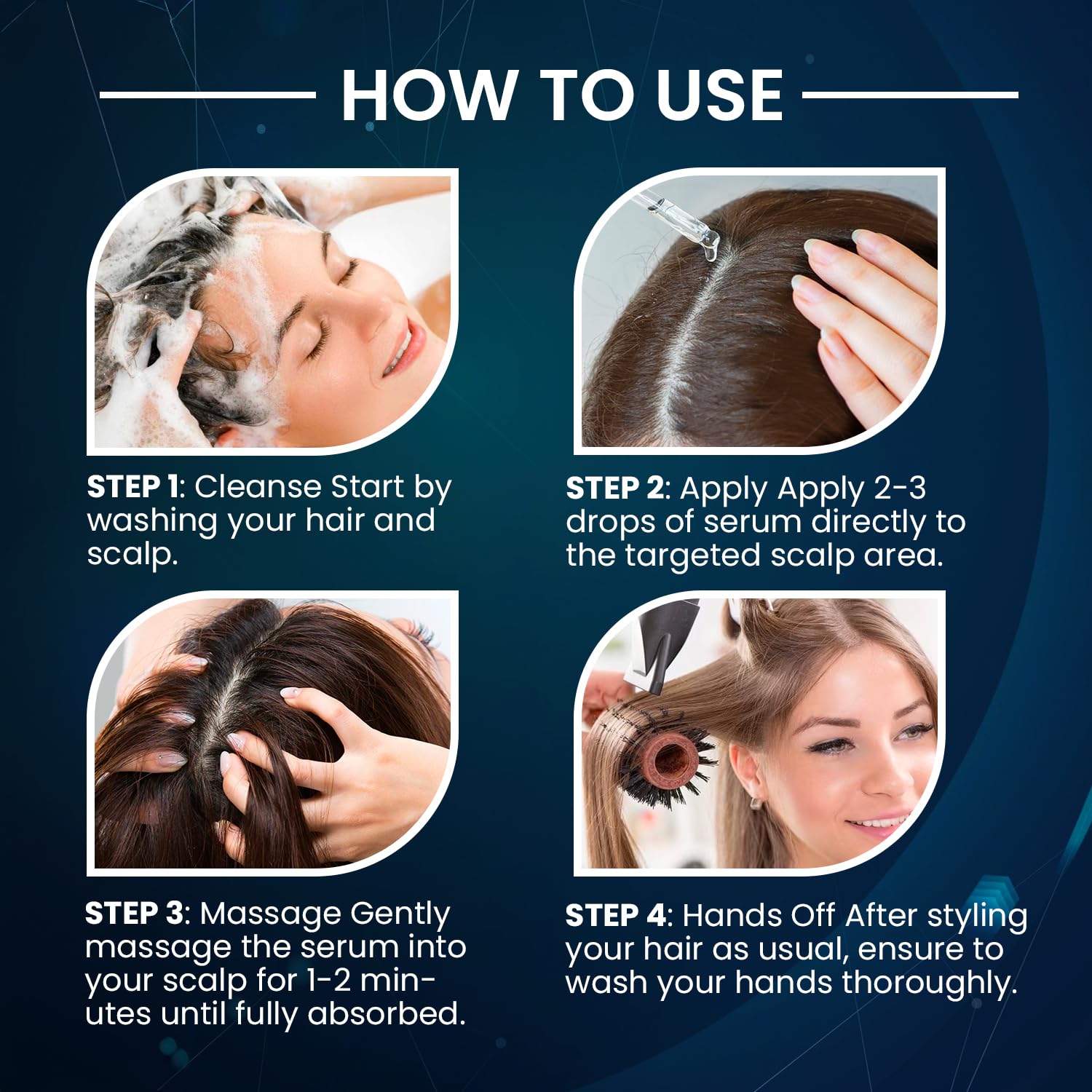 5% Minoxidil Hair Growth for Men and Women: Biotin Hair Growth Serum for Hair Loss, Thinning, and Faster Regrowth Treatment - 60ML