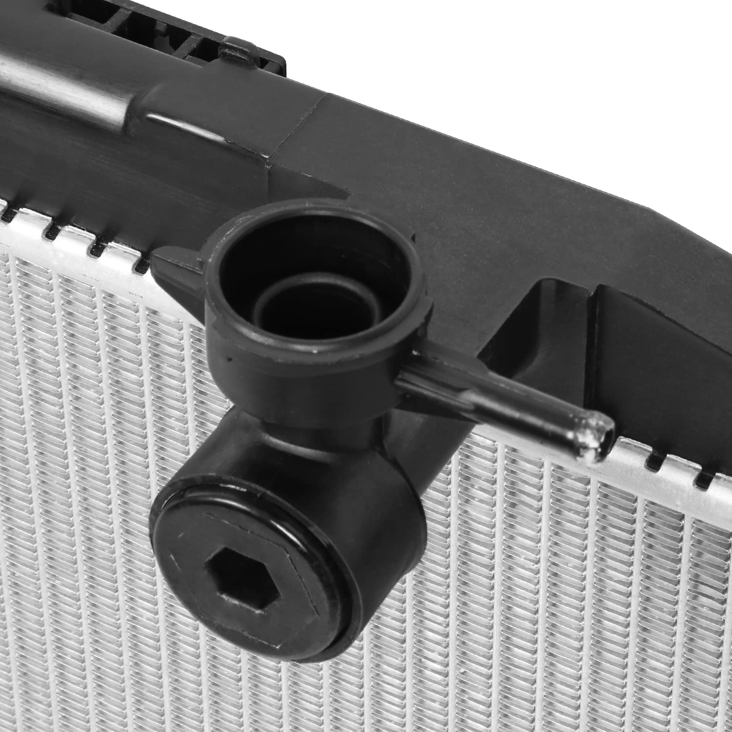 M-AUTO Aluminum OE Style Radiator Compatible with 2010 2011 10 11 Toyota Camry 2.5L without Tow Package 1-3/8" Inlet, 1-3/8" Outlet DPI 13159