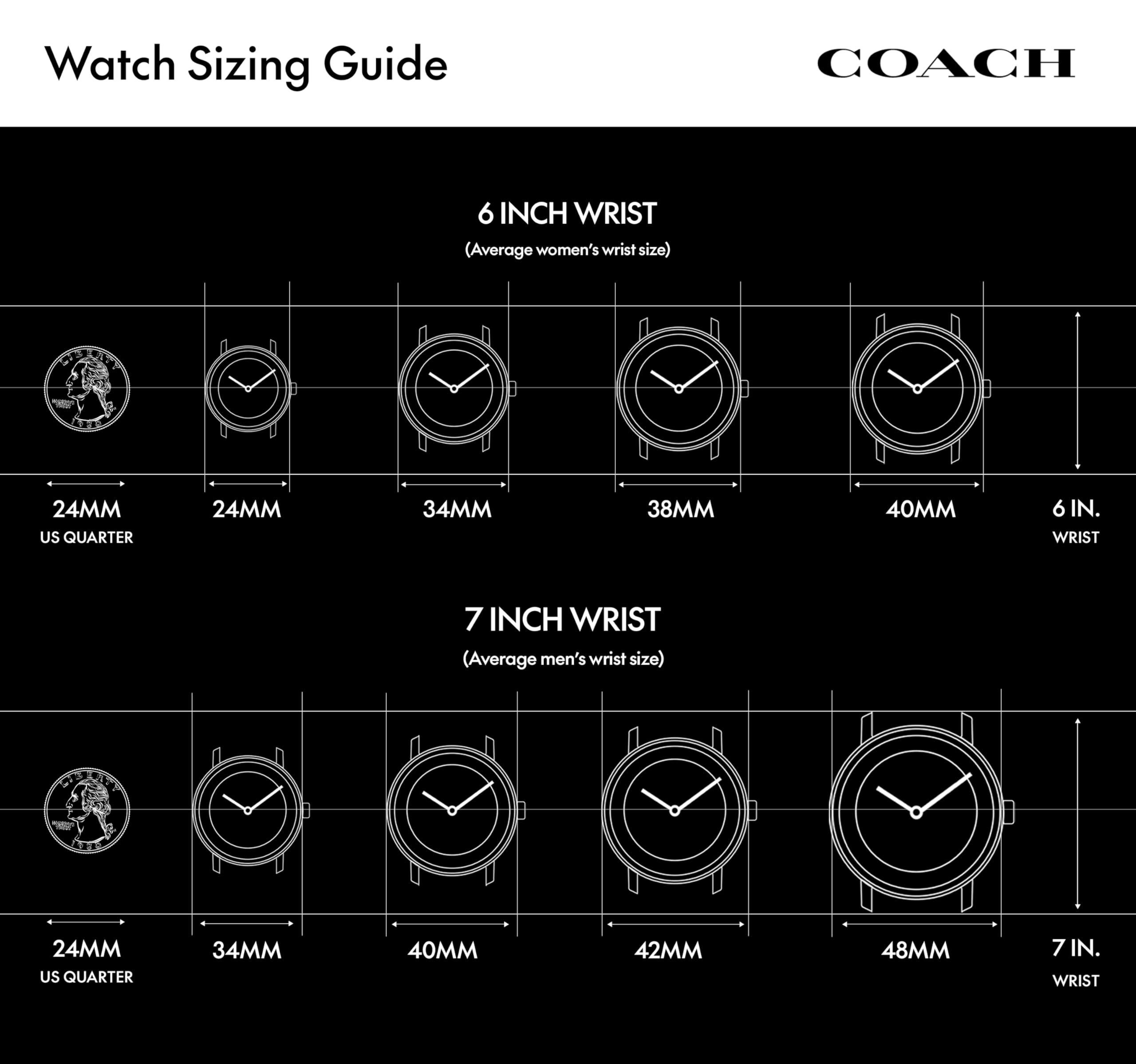 Coach Women's Cass 2H Quartz Watch, Square Case, Genuine Leather Strap, Contemporary Design for Her