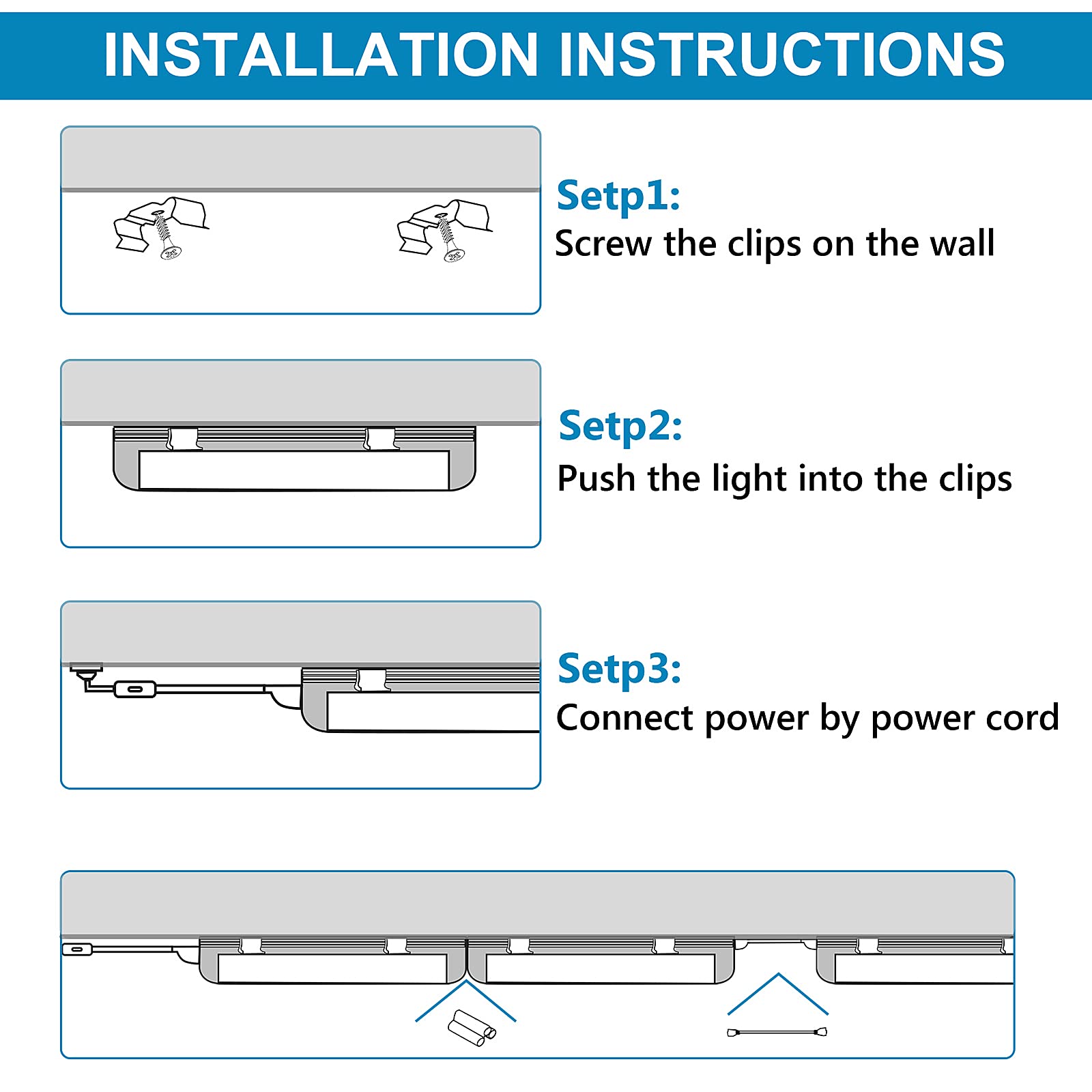 douyidou (12-Pack) 8ft LED Shop Light Fixture, 100W 15000LM 6000K, Cold White, V Shape, Clear Cover, Hight Output, Linkable Shop Lights, T8 LED Tube Lights for Garage 8 Foot with Plug