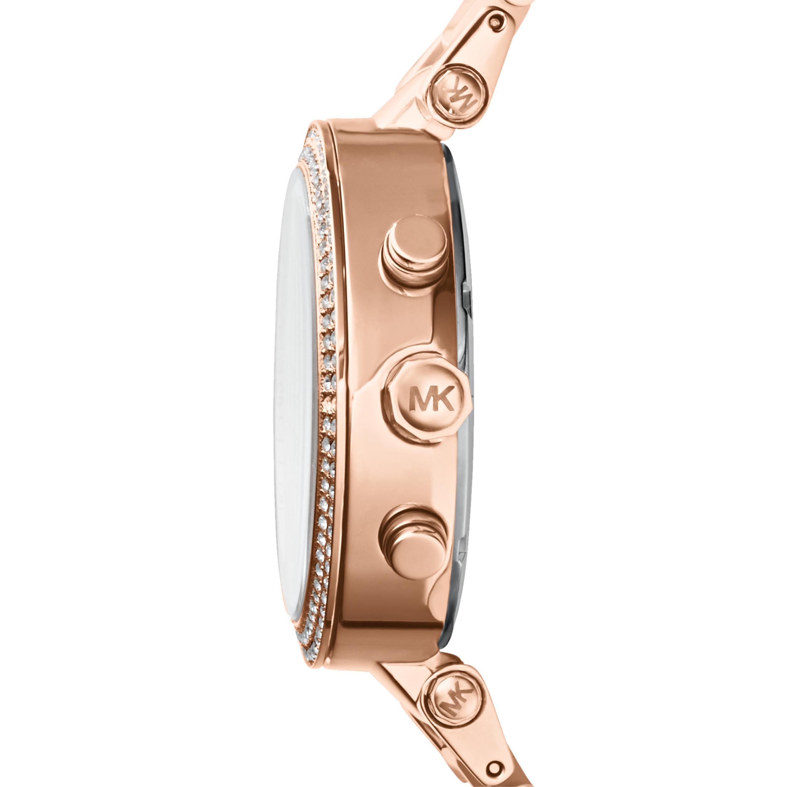 Michael Kors MK5896 - Parker Rose Gold/Blush Acetate One Size