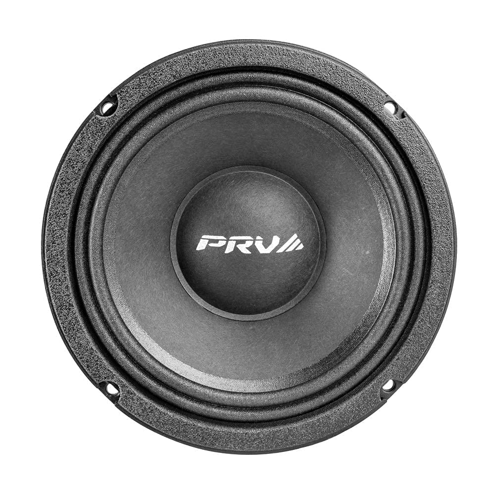PRV AUDIO 6.5 Inch Midrange Speaker 6MR500-NDY-4 500 Watts 4 Ohm Neodymium Magnet, High Output Loudspeaker for Car Audio & Motorcycle (Single)