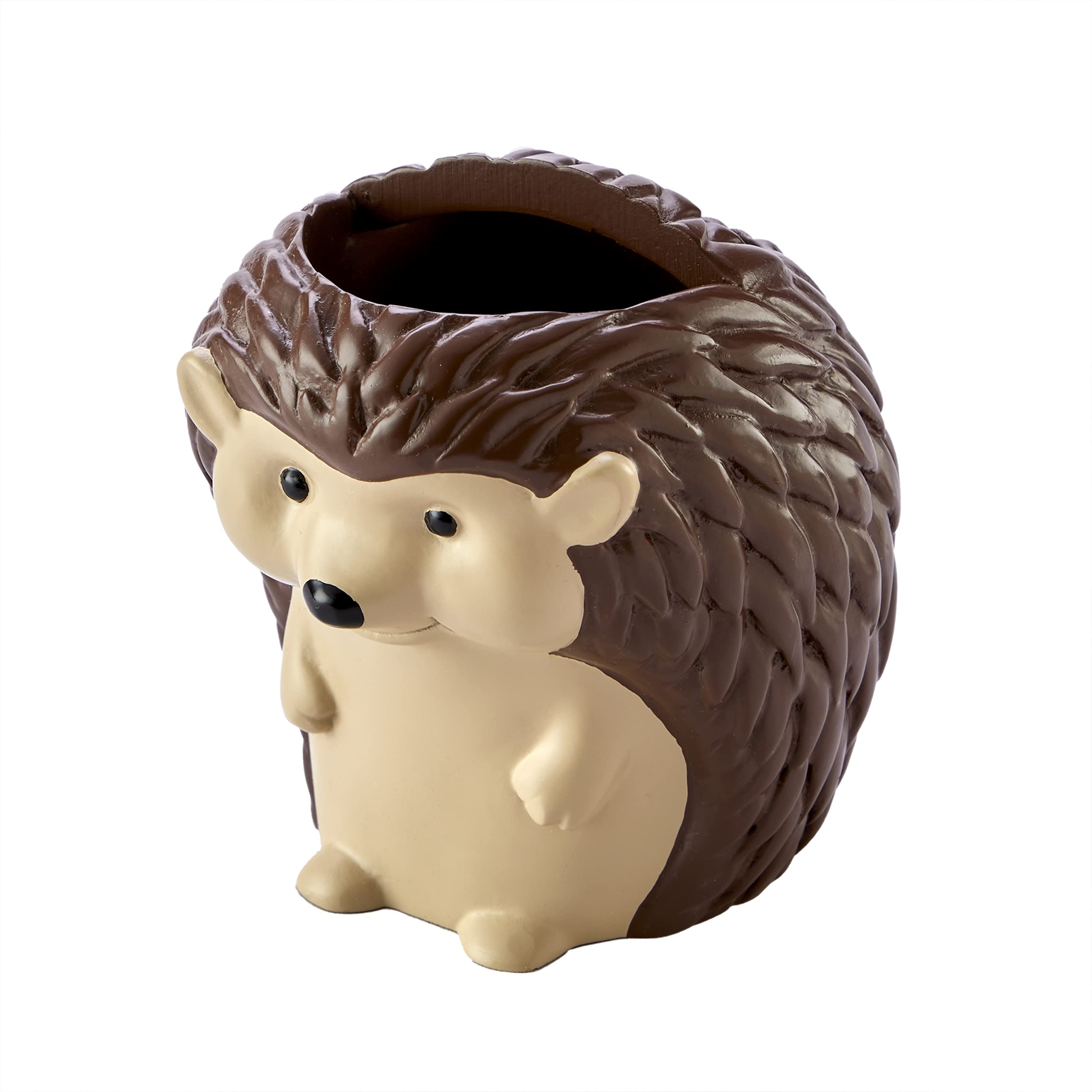 SKL Home Forest Animals Toothbrush Holder, White