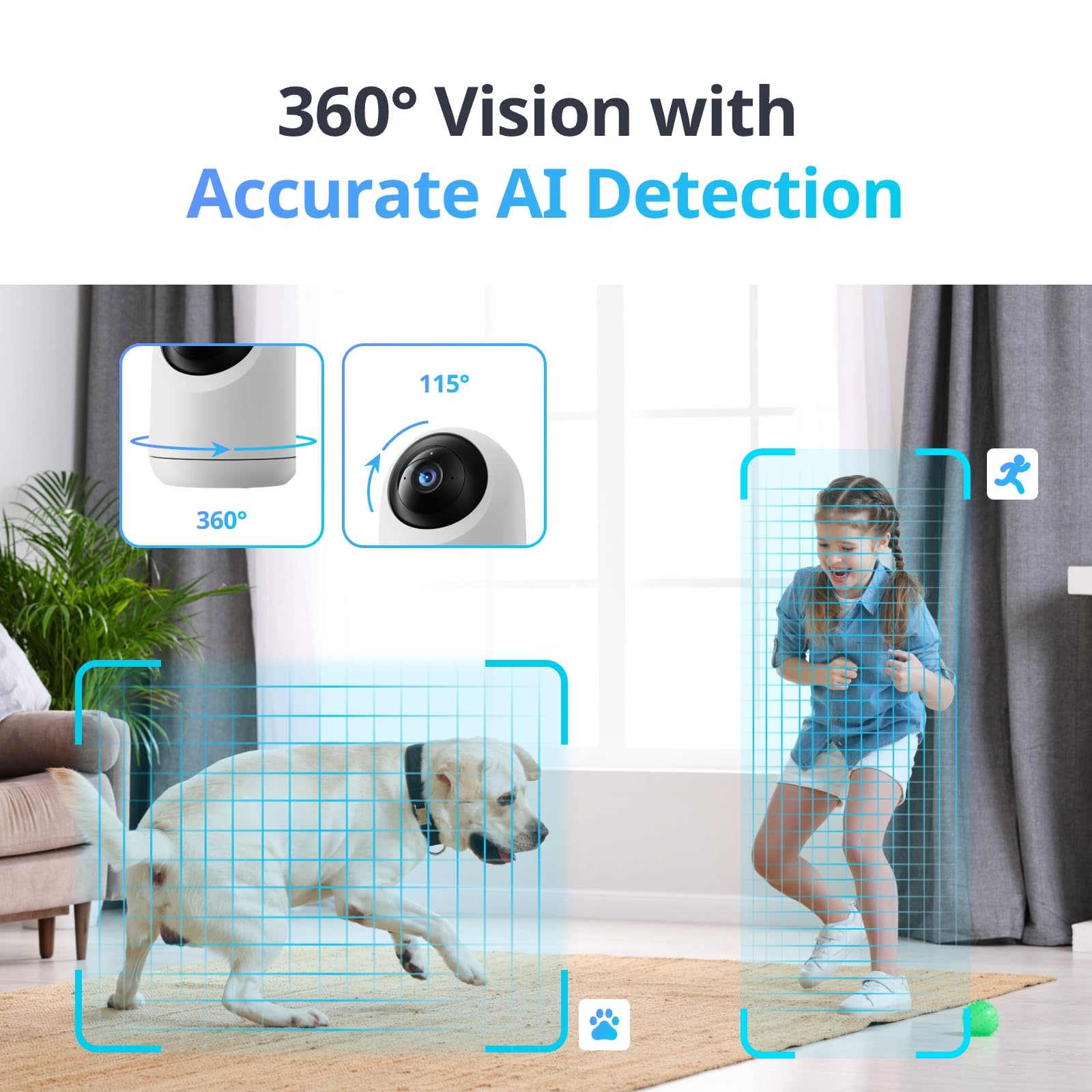 SwitchBot Pan Tilt Cam Plus 3K(5MP)