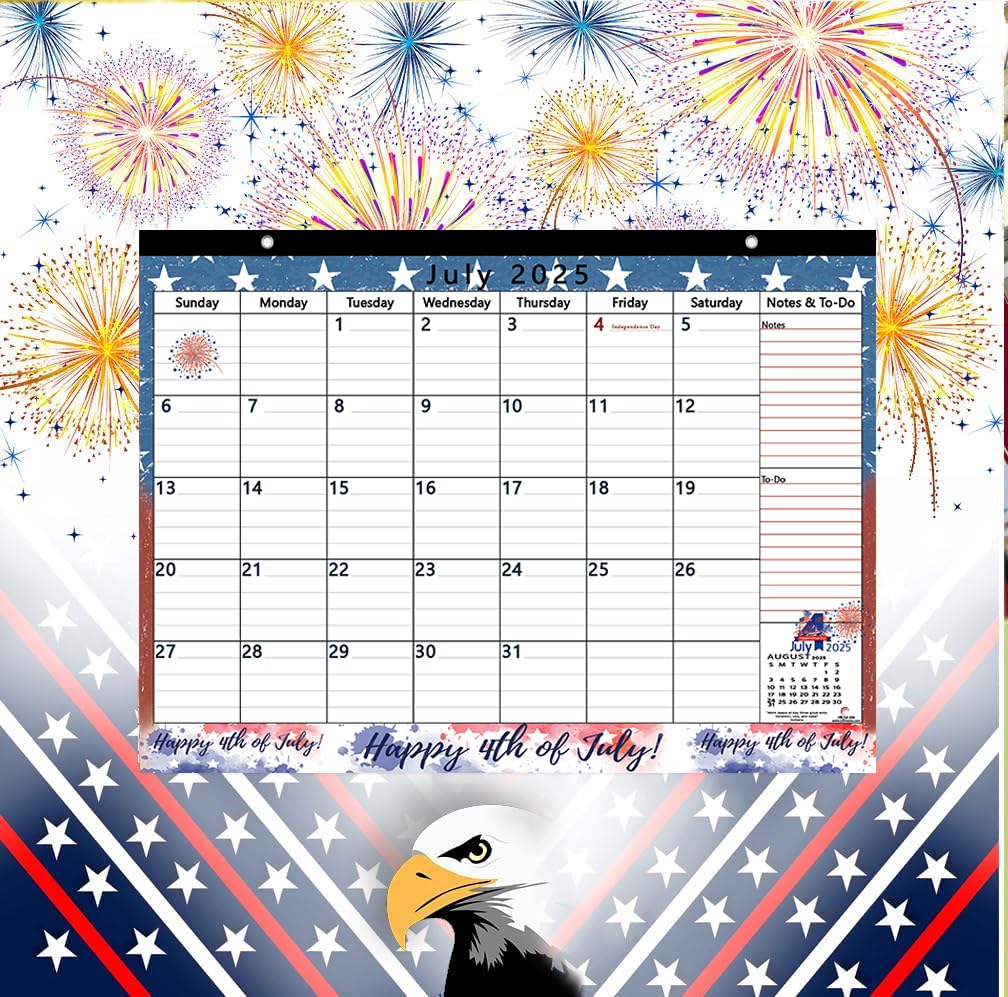 Magnetic Calendar 2025-2026 for Fridge, 17x12 Inches, Large, Schedule Planner Refrigerator, Monthly, July 2025- December 2026, 18 Months