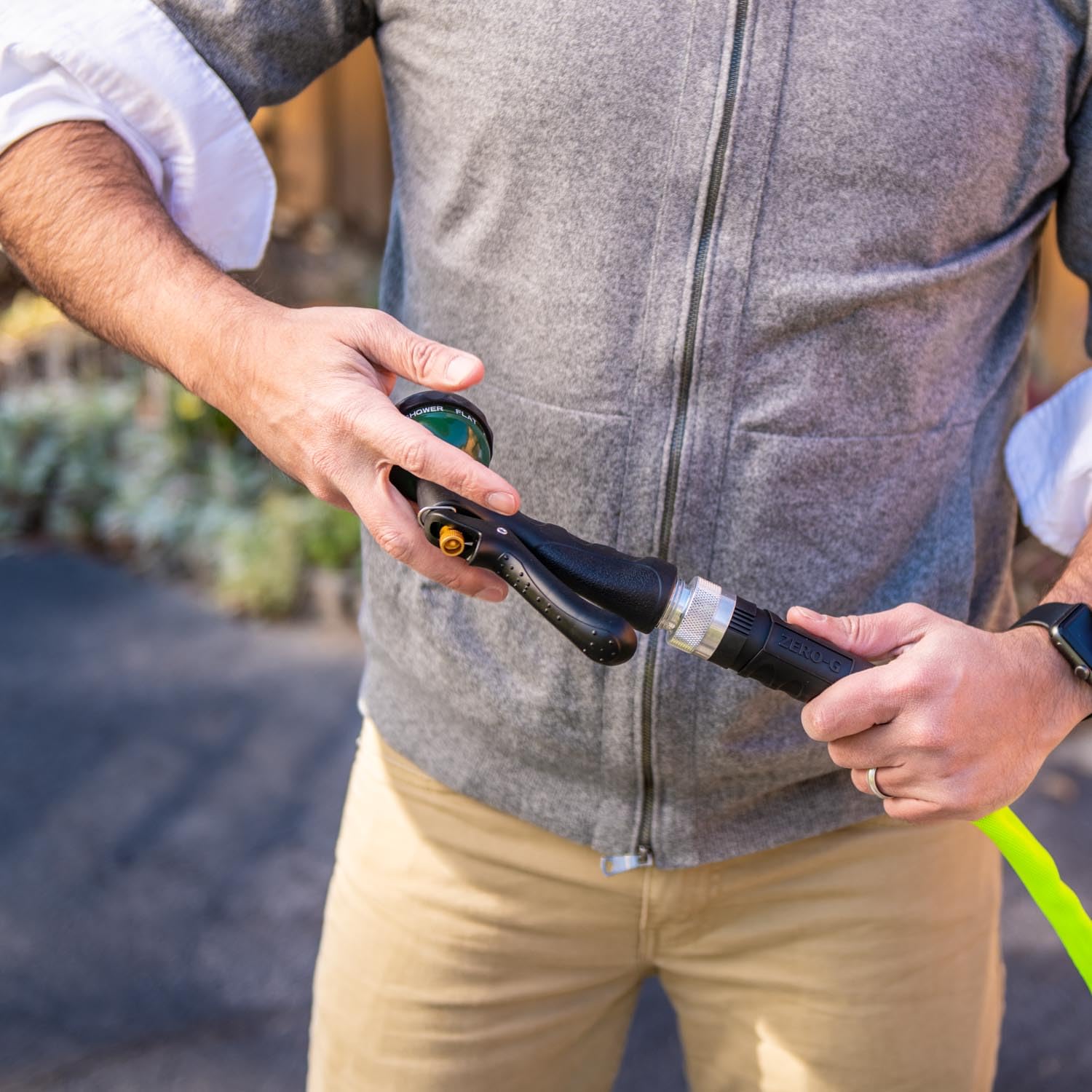 zero-G 4300-75, zeroG, Pro Garden Hose, 3/4" x 75', Green