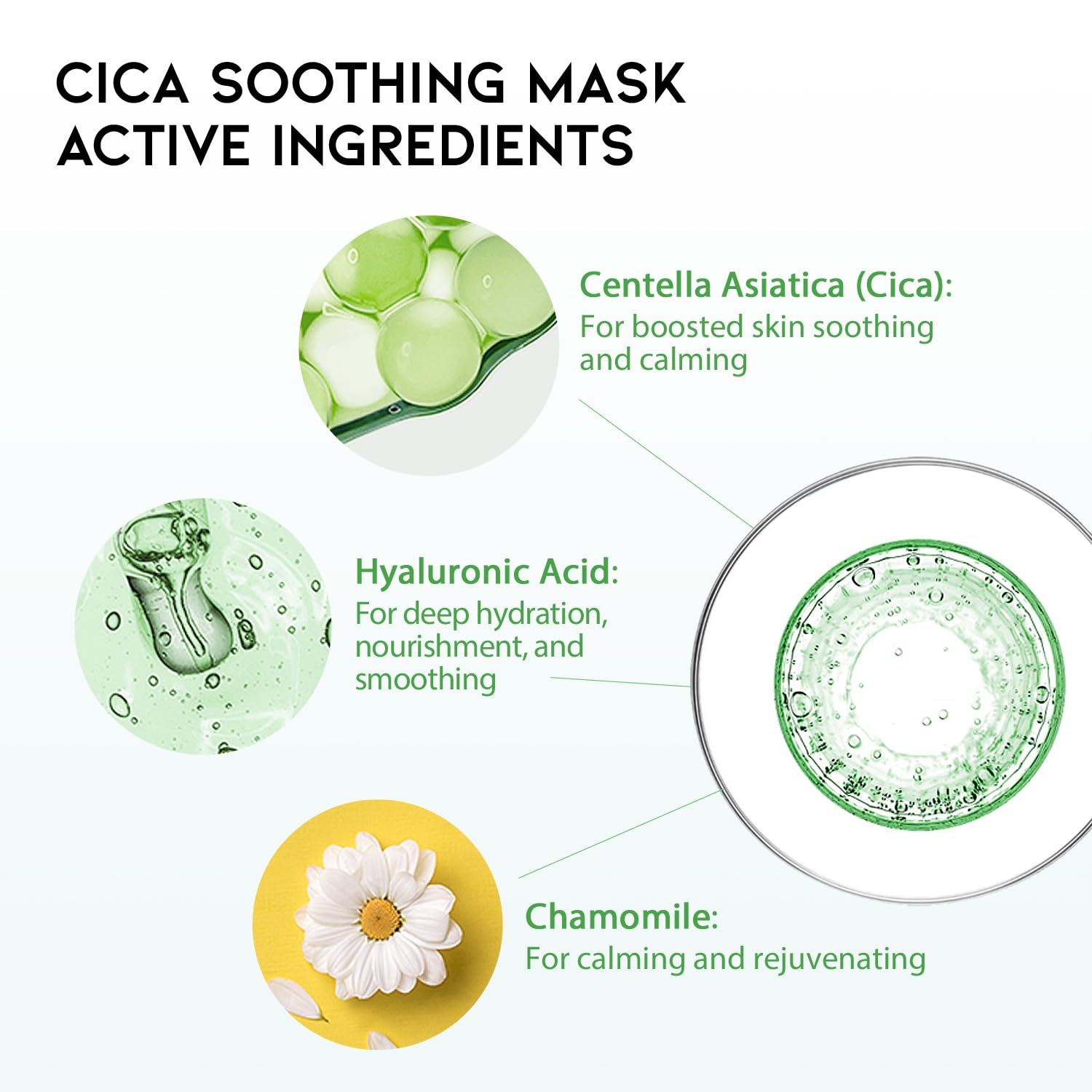 Hydrating Sheet Mask Starter Kit Variety Pack for Skin Care, Dry, Ance, Sensitive Skin, Korean Vegan Facial Sheet Mask for Men & Women, Collagen, Cica, Ceramide, Hyaluron, Retinol 5EA