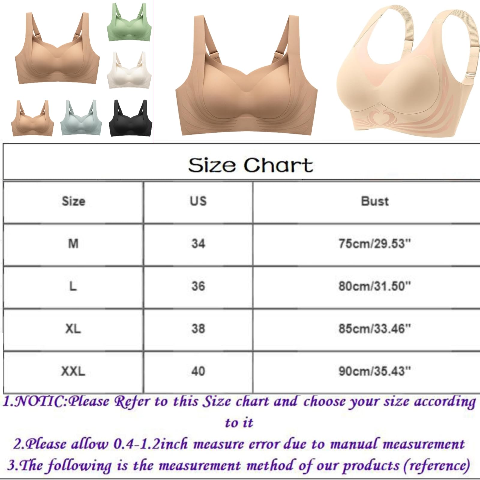 Clearance Items for Women Clothes Under 20 Dollars Warehouse Clearance My Account Anti Sagging Wireless Push Up Bras for Women Your The Orders Orders My