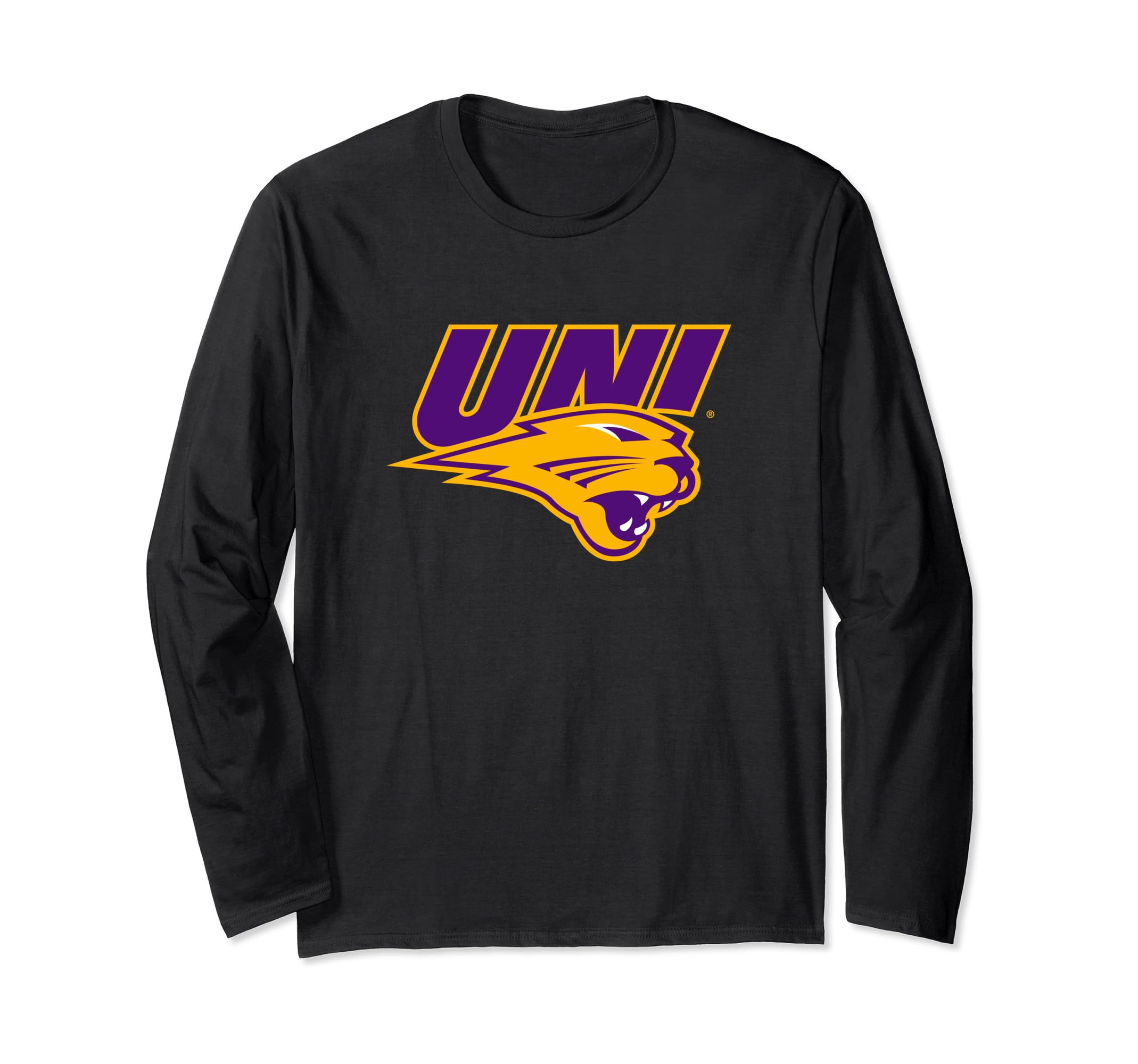 Northern Iowa Panthers Icon Logo Officially Licensed Long Sleeve T-Shirt