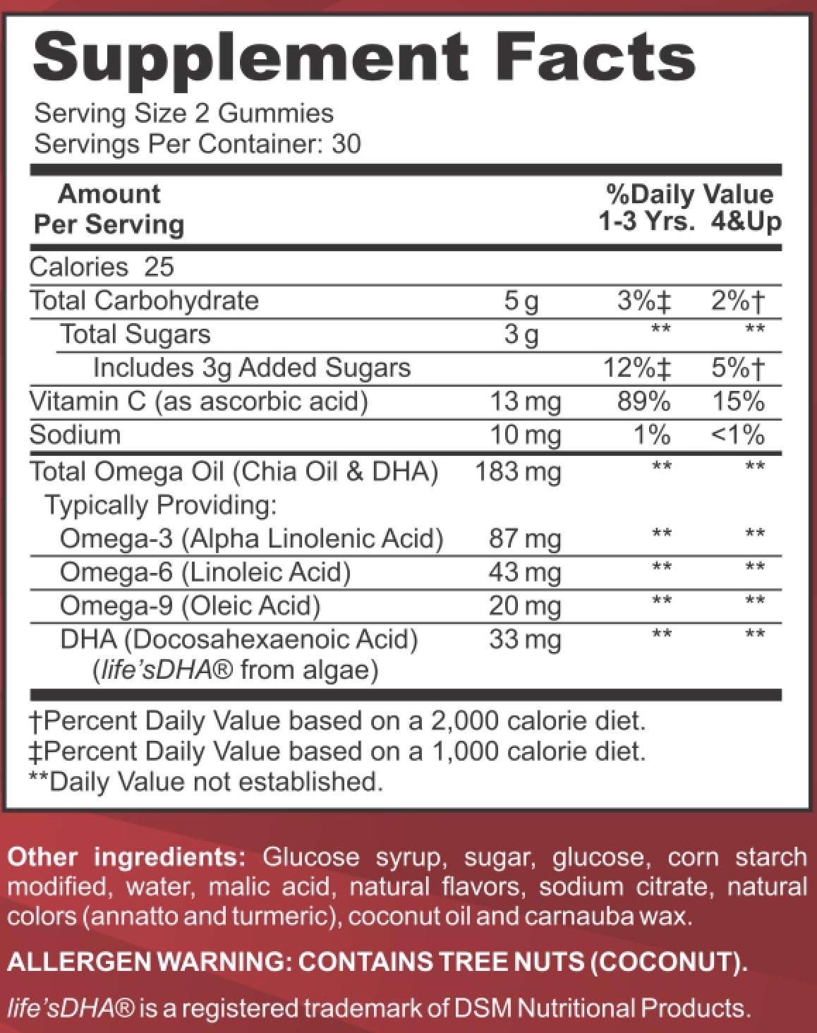 Feel Great Vitamin Co. Complete DHA Gummies for Kids | with Omega 3 6 9 + DHA, Vitamin C | Supports Healthy Brain Function, Vision & Heart Health | Gluten Free, Vegetarian | 60 Gummies