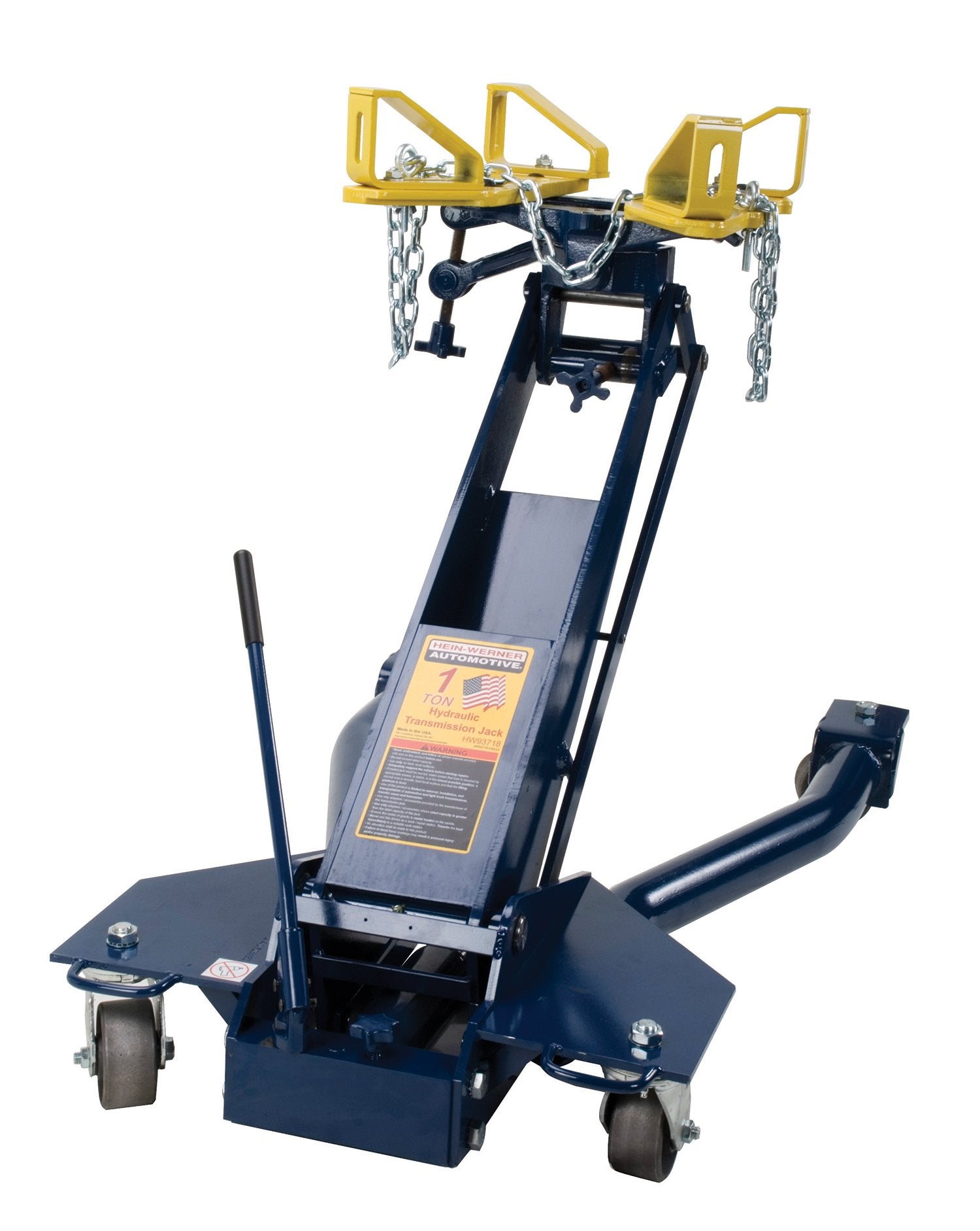Hein-Werner Floor Style Transmission Jack, 2000 Lb, Blue (HW93718)