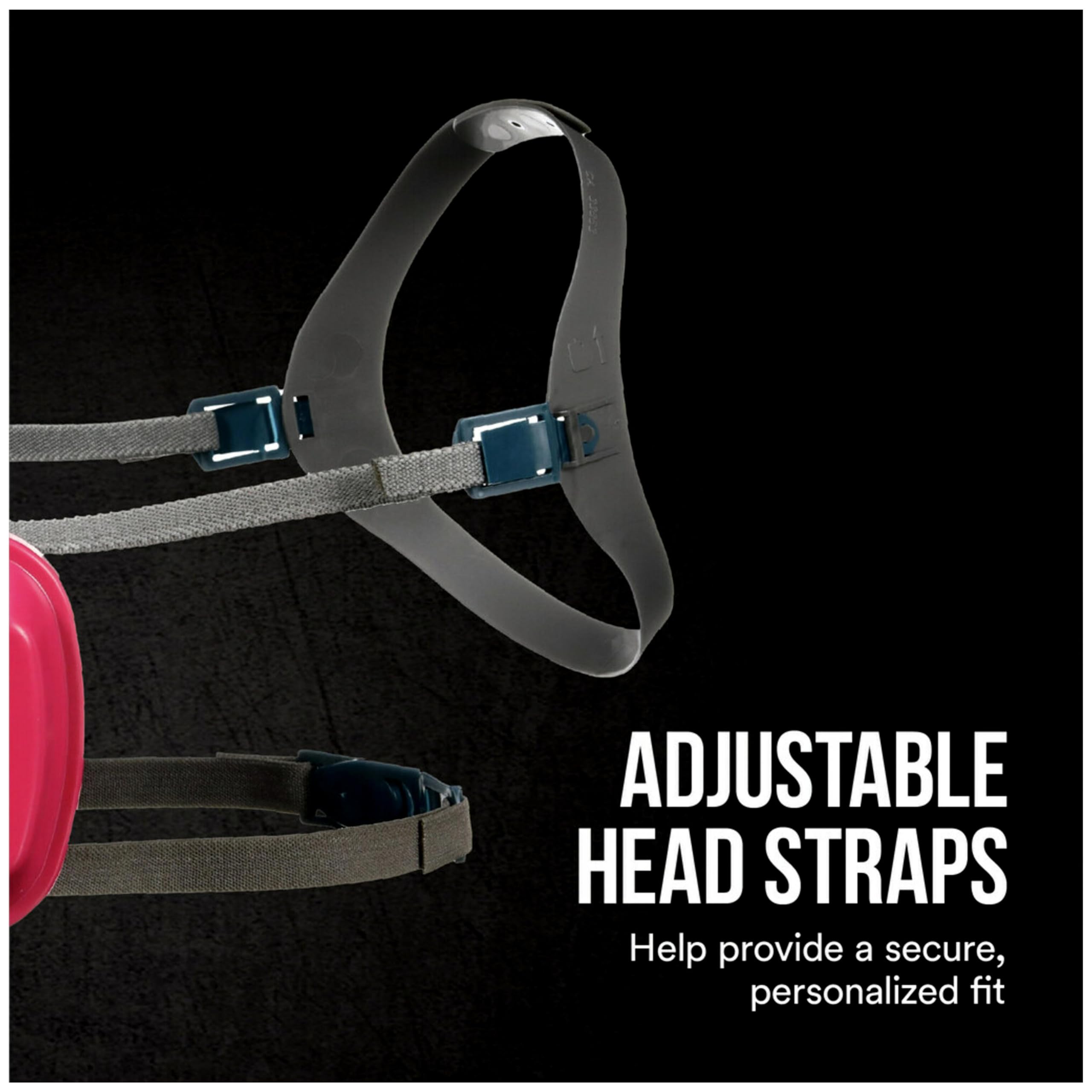 3M - 65023QLHA1-C Pro MultiPurpose Respirator with Quick Latch, Medium