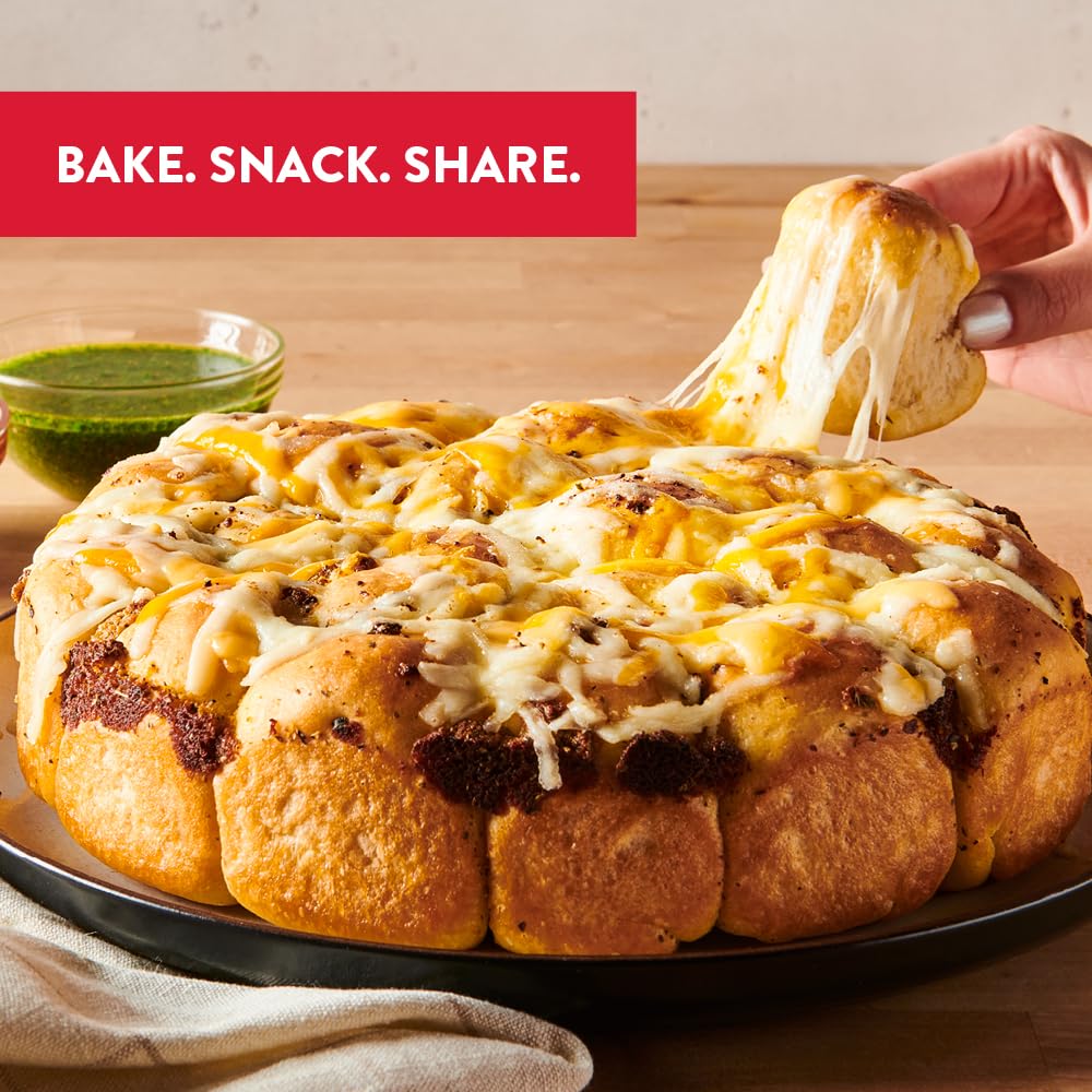 King Arthur Baking Company Pull-Apart Garlic Bread Mix Kit 15.25 oz., Baking Mix - Ready in 1 hour