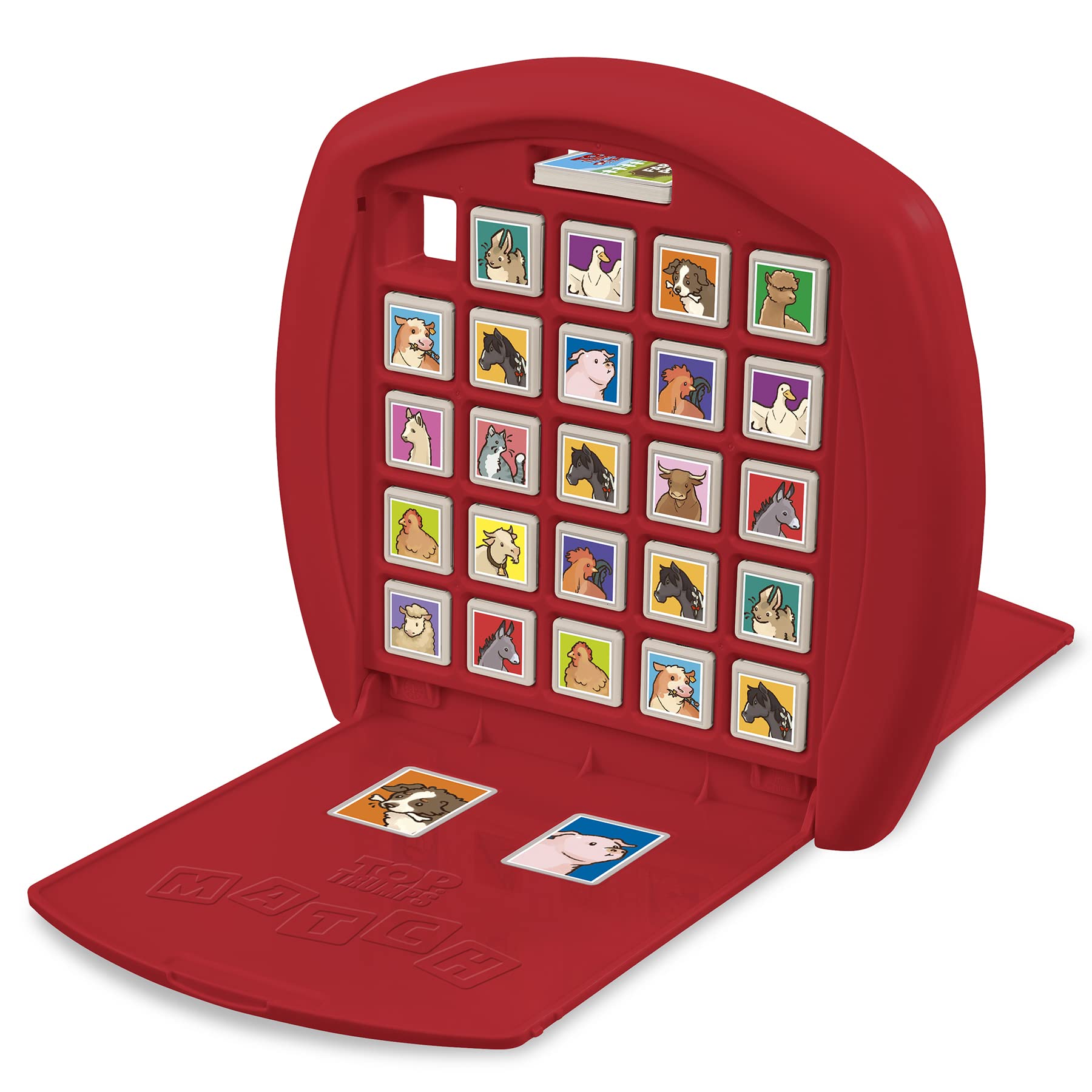 Top Trumps Match Game Farm Pets - Family Board Games for Kids and Adults - Matching Game and Memory Game - Fun Two Player Kids Games - Memories and Learning, Board Games for Kids 4 and up
