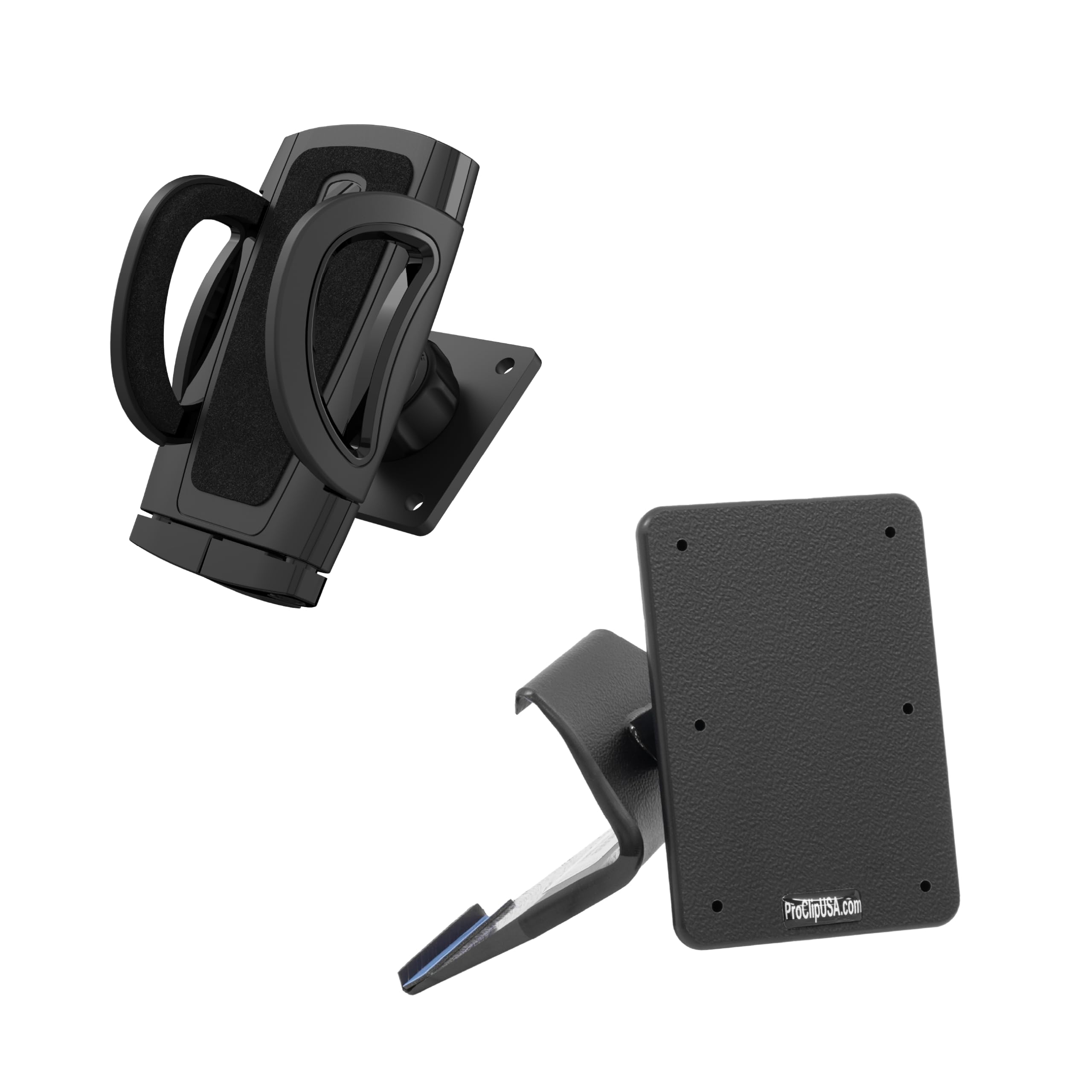 Scosche ProClip Angled Dash Mount Compatible with 2015-2019 Ford Focus with StuckUp Universal Phone Mount Bundle