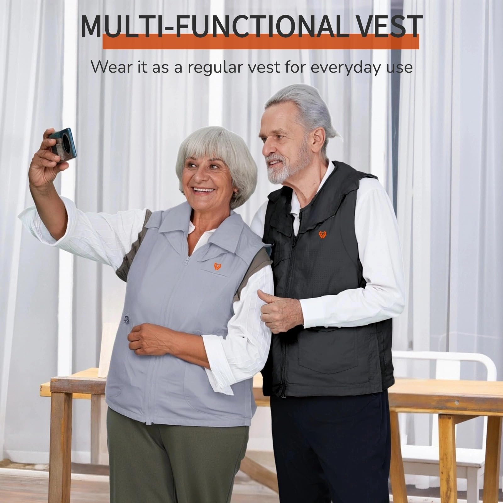 Elderly Anti Fall Airbag Vest | Intelligent Wearable Protection for Seniors | 0.08s Rapid Pop-Up Shielding | 1,000x/sec Motion Monitoring to Prevent False Triggers | Smart Fall Prevention Device